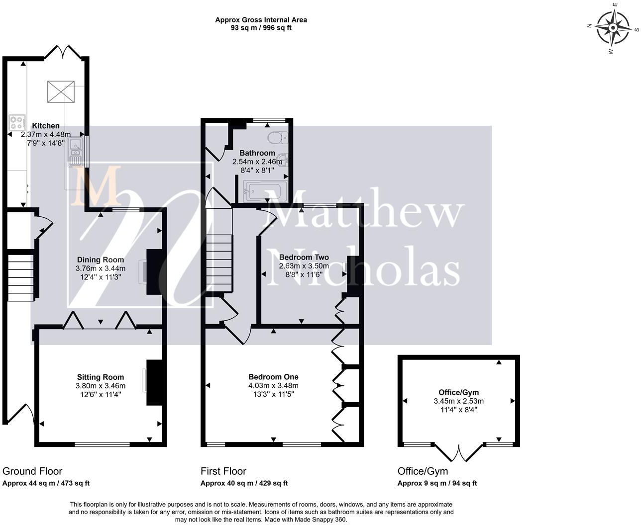 Howard Road, Wollaston, Wellingborough floorplan