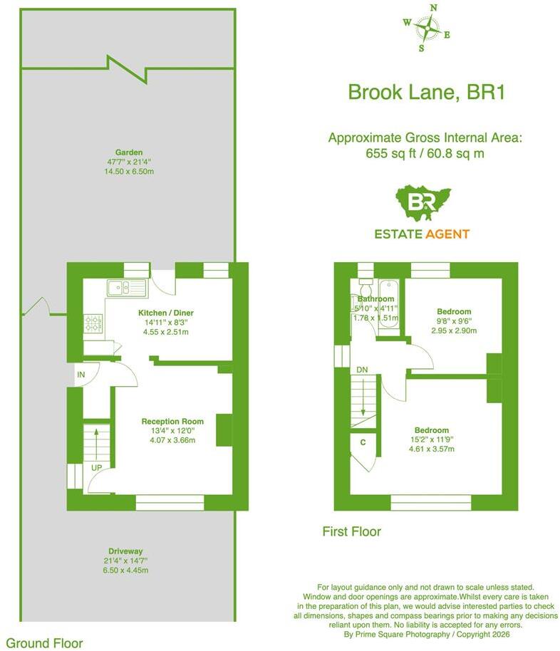 Brook Lane, Bromley floorplan