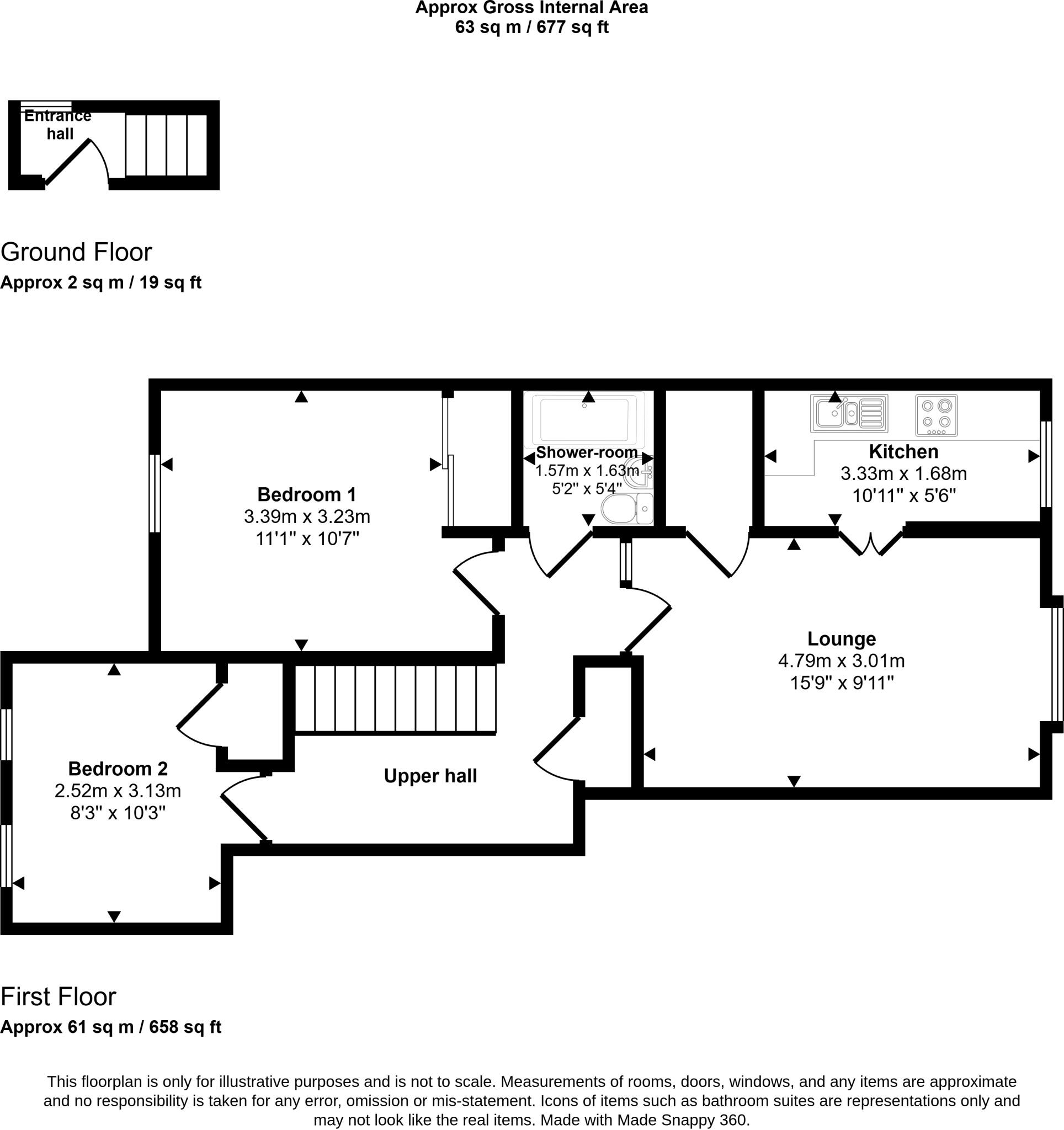 Cairndow Court, Glasgow, Glasgow City floorplan