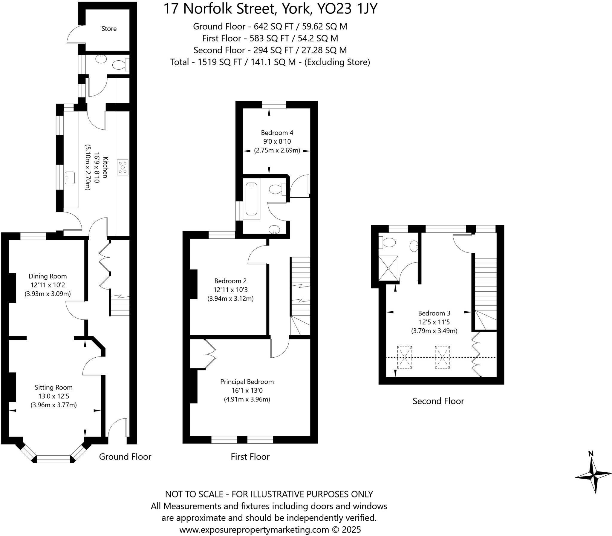 Norfolk Street, York, North Yorkshire, YO23 floorplan