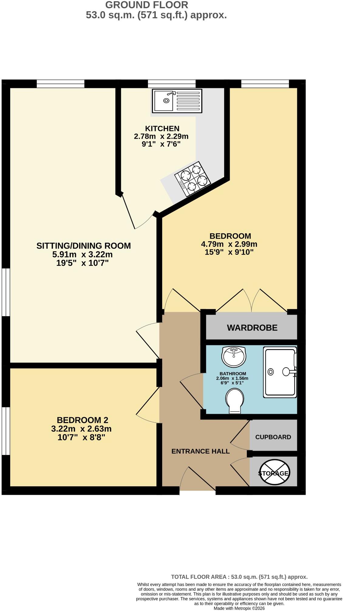 Archers Court, Castle Street, Salisbury floorplan