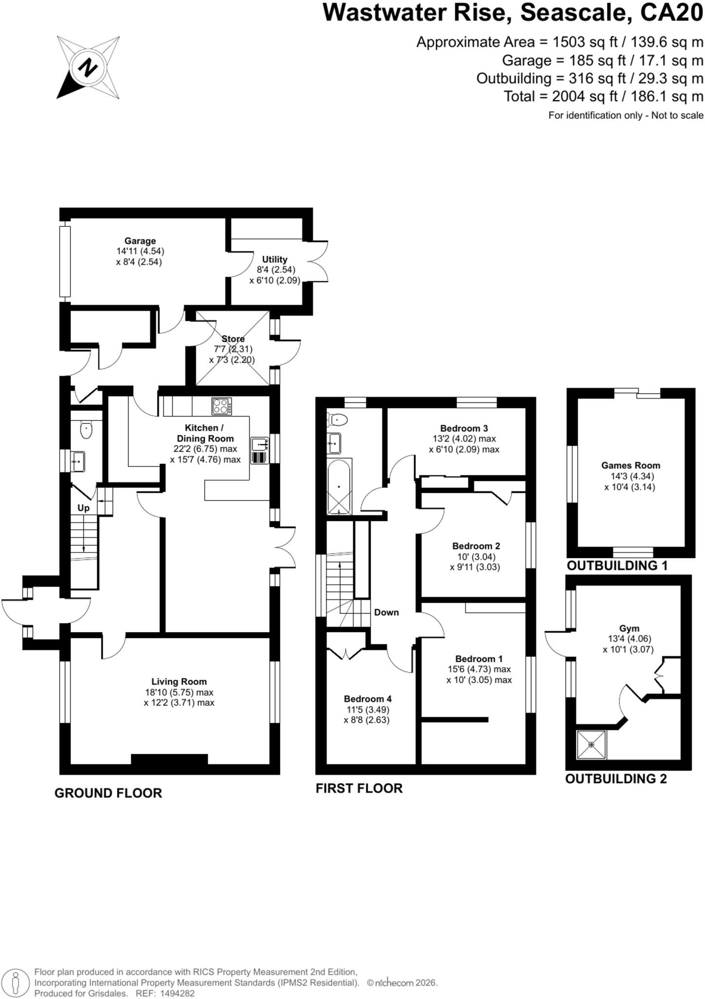Wastwater Rise, Seascale, CA20 floorplan