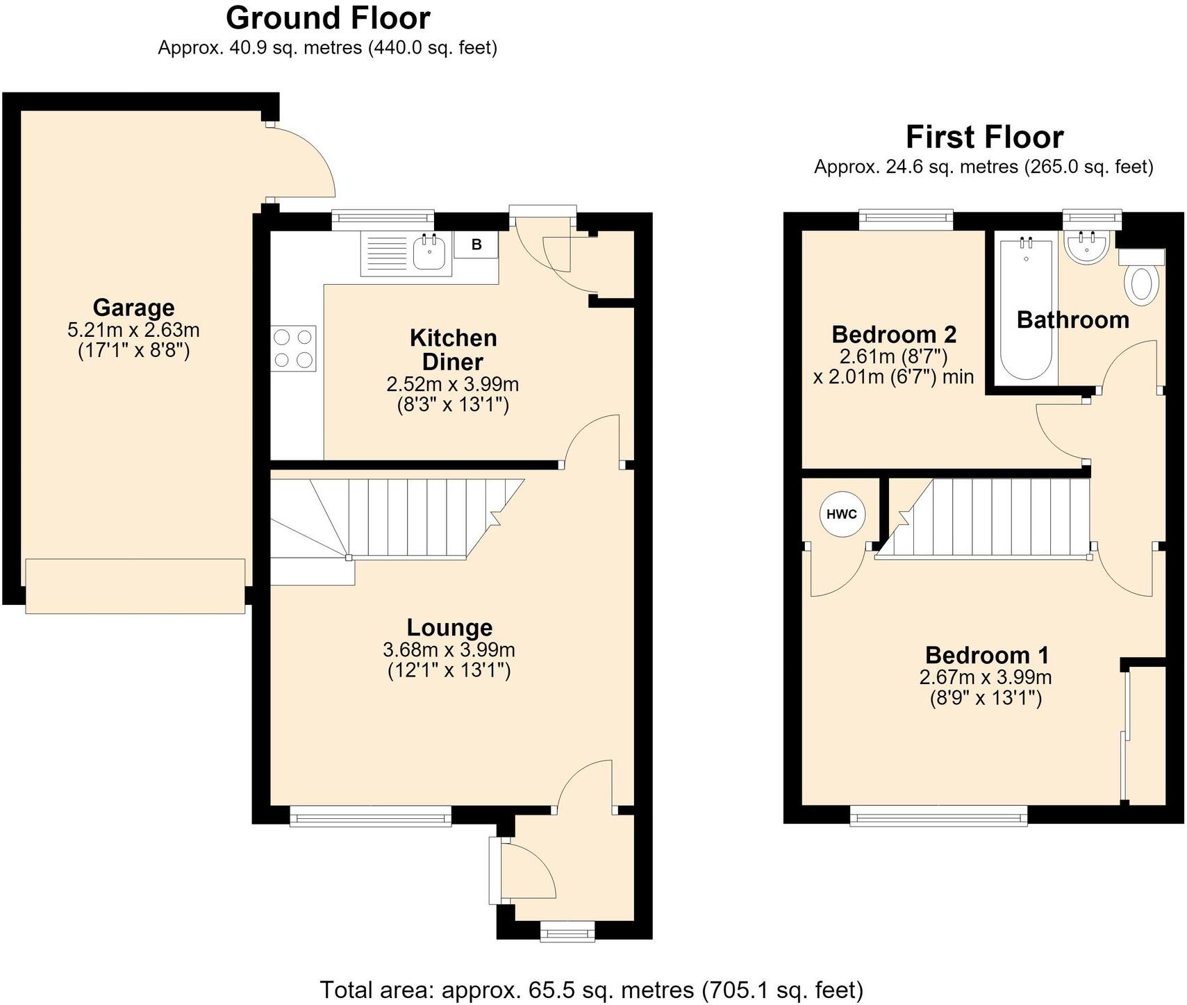 Couzens Close, Chipping Sodbury, BS37 floorplan