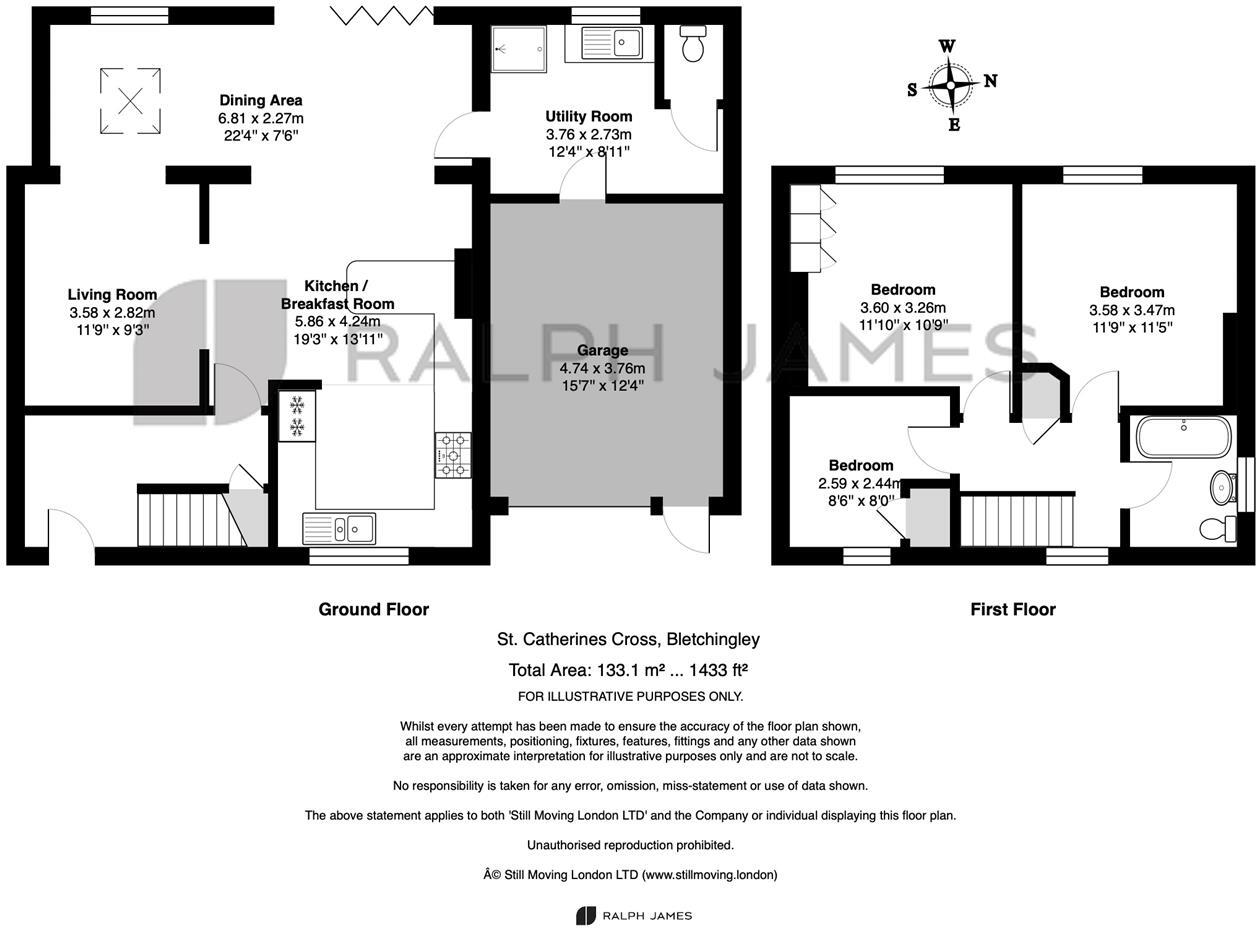 St. Catherines Cross, Bletchingley, Redhill floorplan