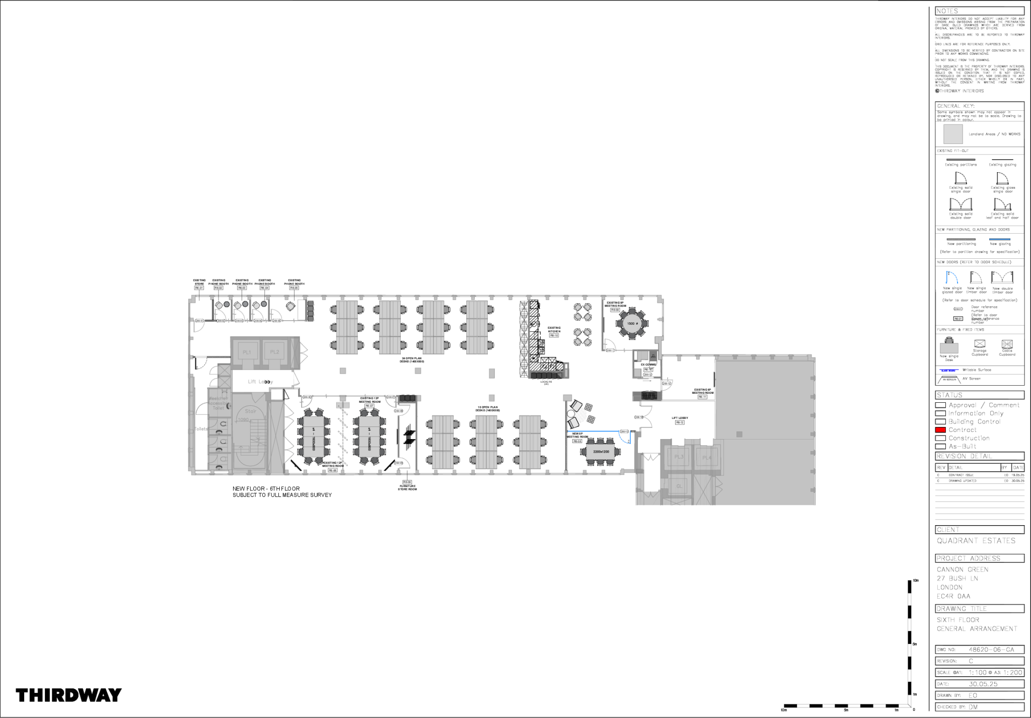6th Floor - City Wing