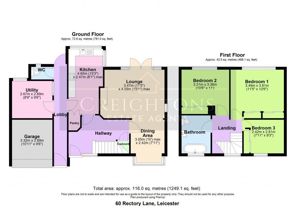 Rectory Lane, Thurcaston floorplan