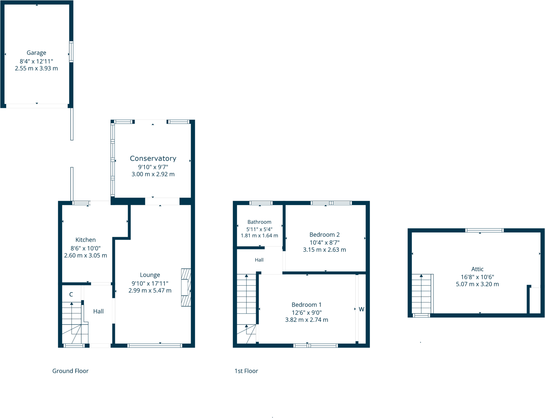 8 Deveron Road, Bearsden, G61 1LJ floorplan