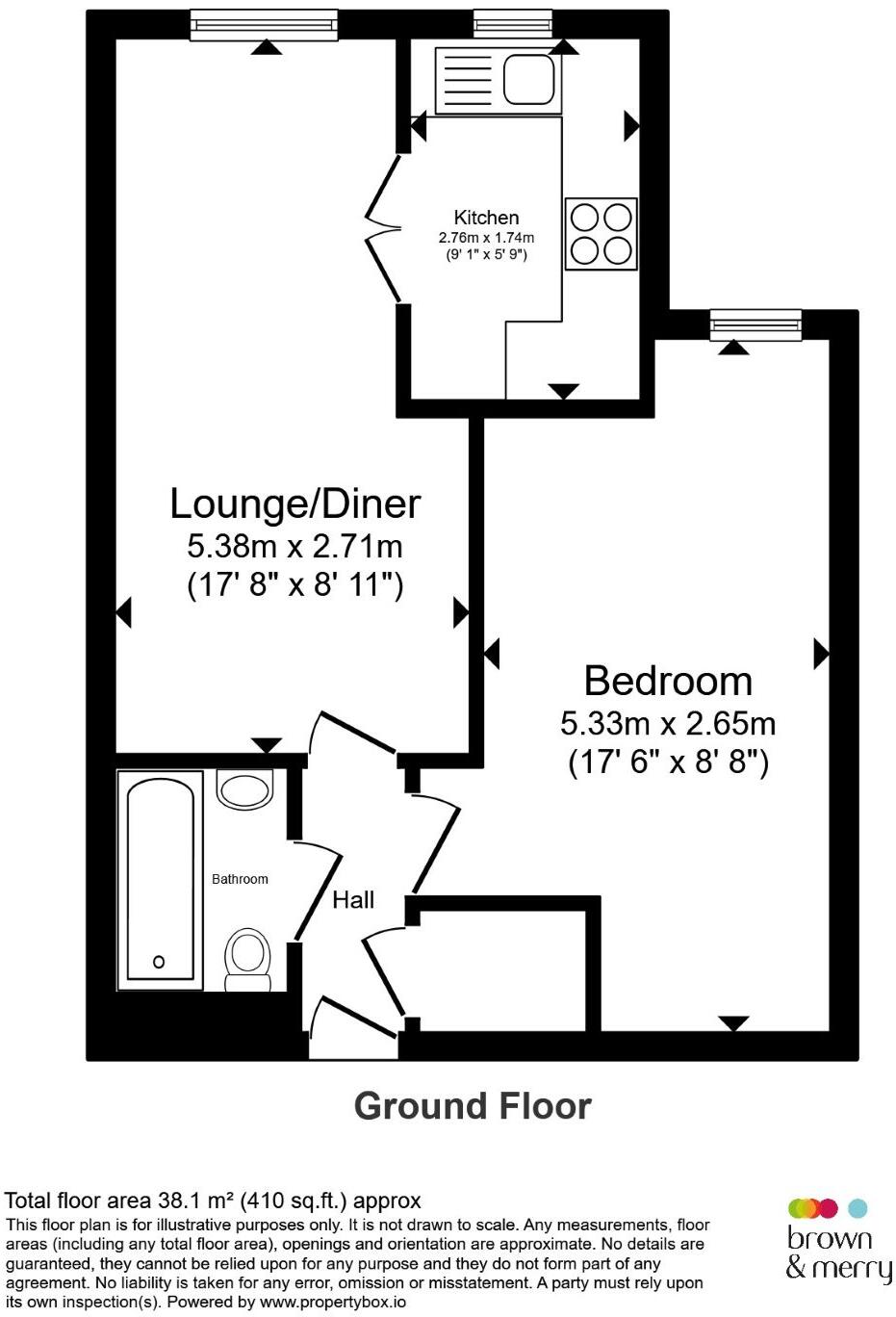 Hamilton Court, Lammas Walk, Leighton Buzzard floorplan