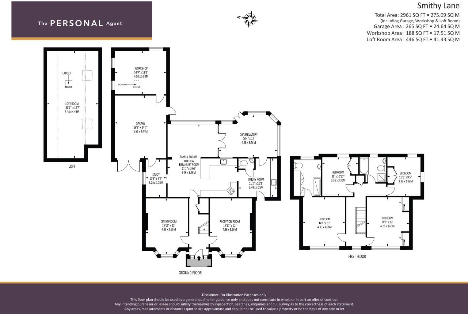 Smithy Lane, Lower Kingswood, Tadworth floorplan