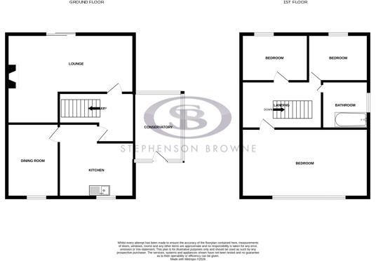 Linley Road, Alsager floorplan