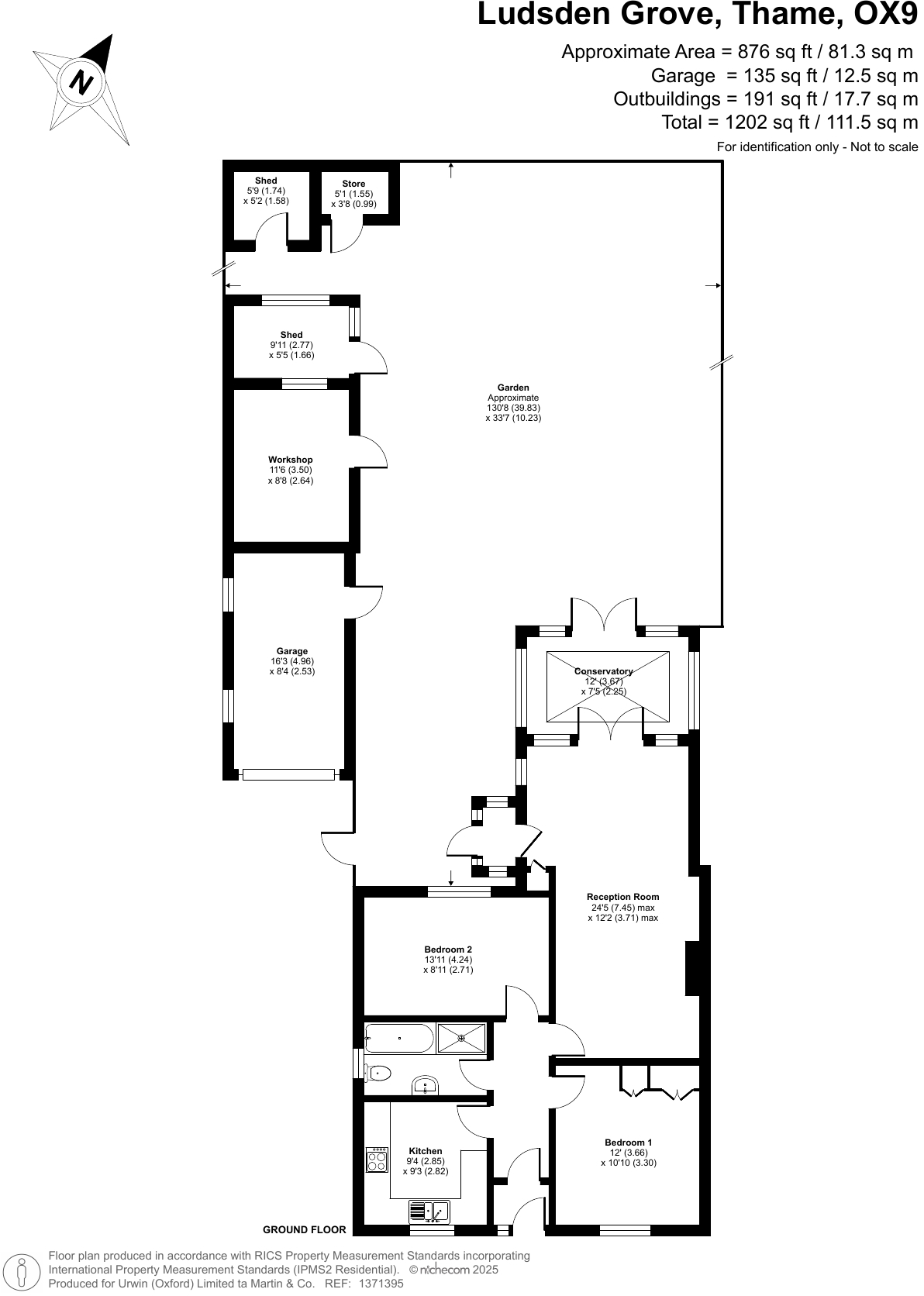 Ludsden Grove, Thame floorplan