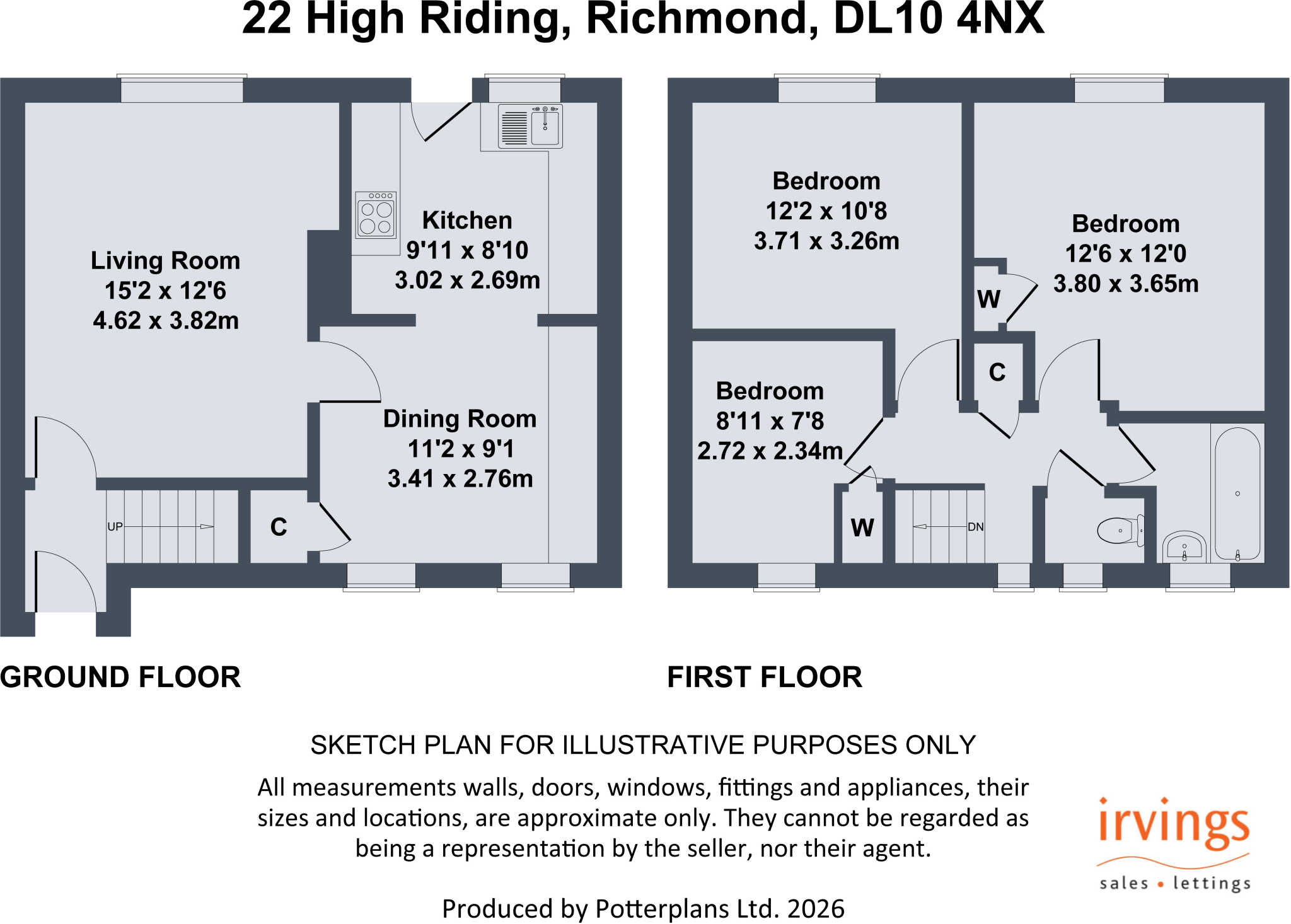 High Riding, Richmond floorplan