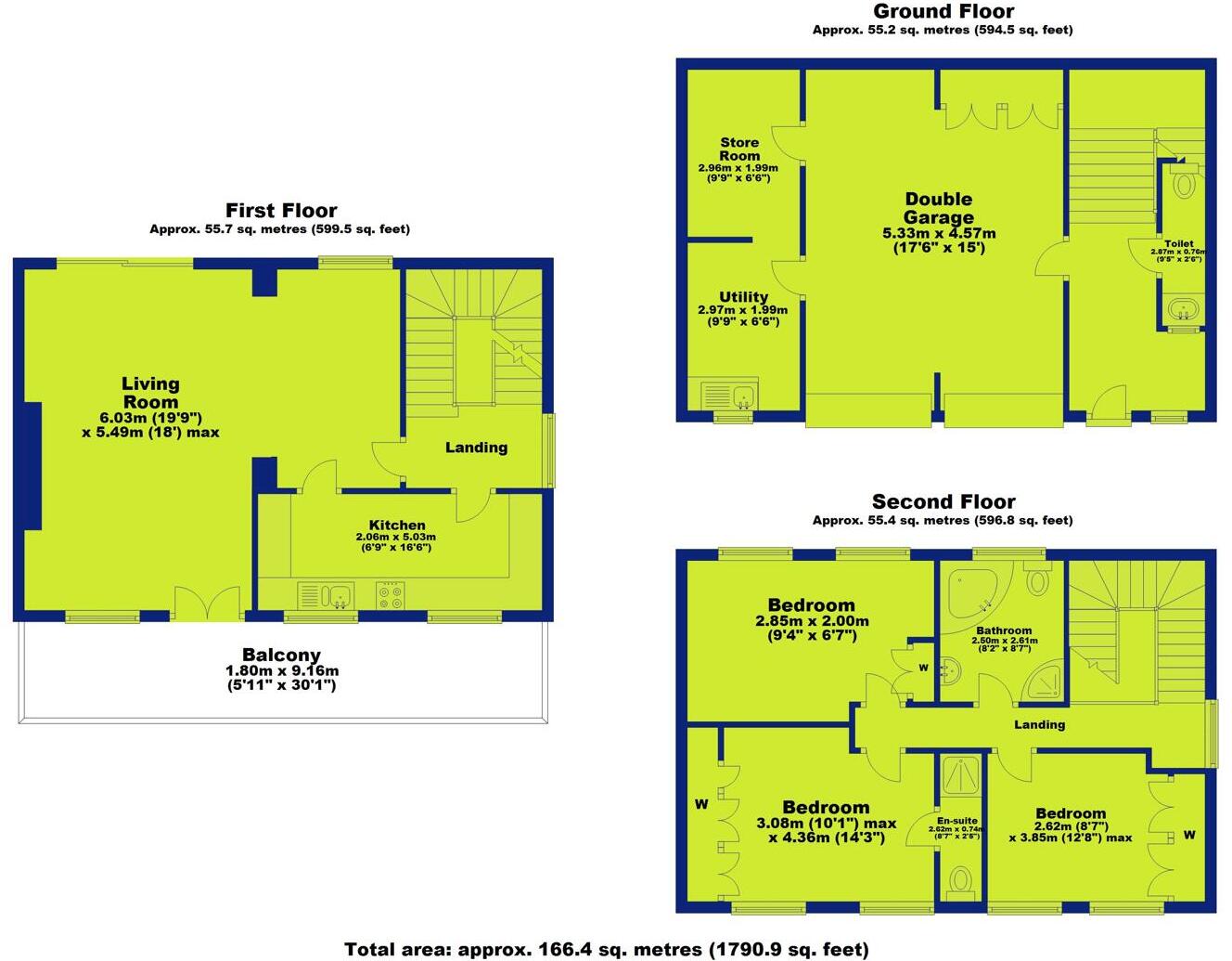 Tennis Mews, Nottingham floorplan