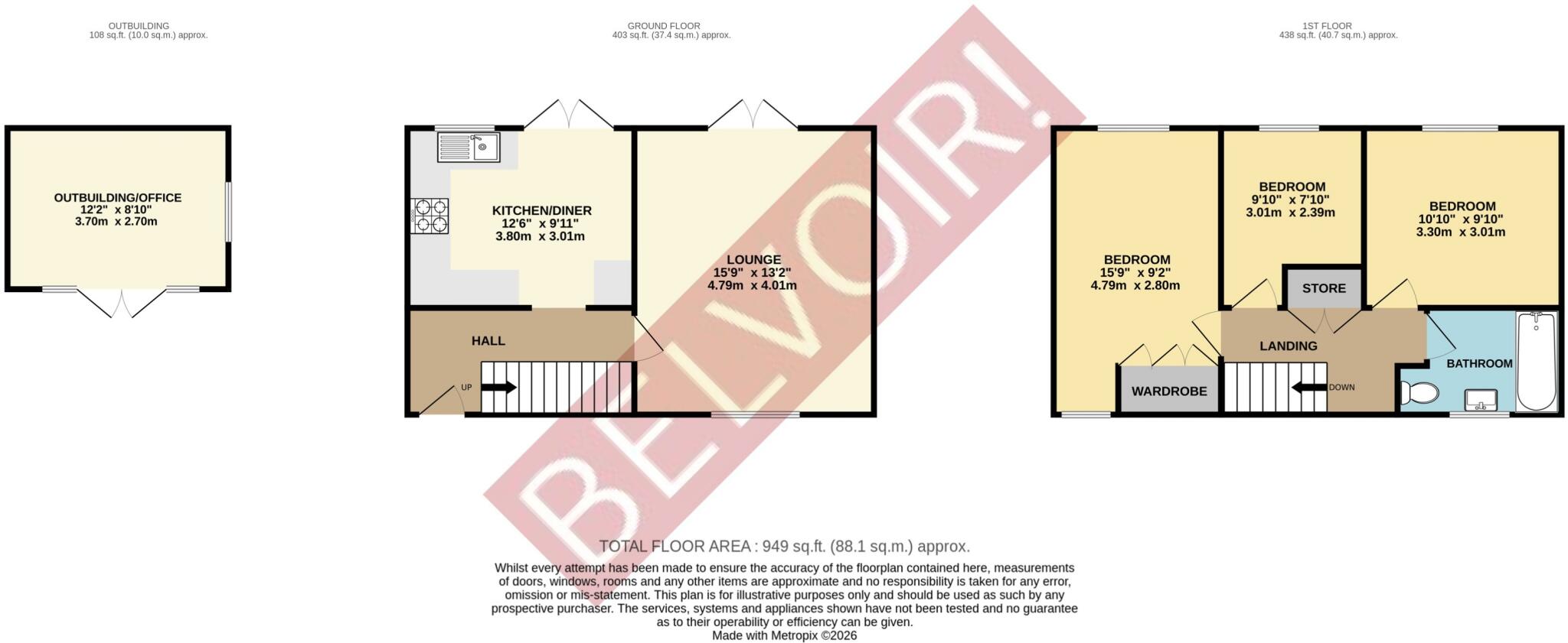 Tudor Road, Welwyn, AL6 floorplan