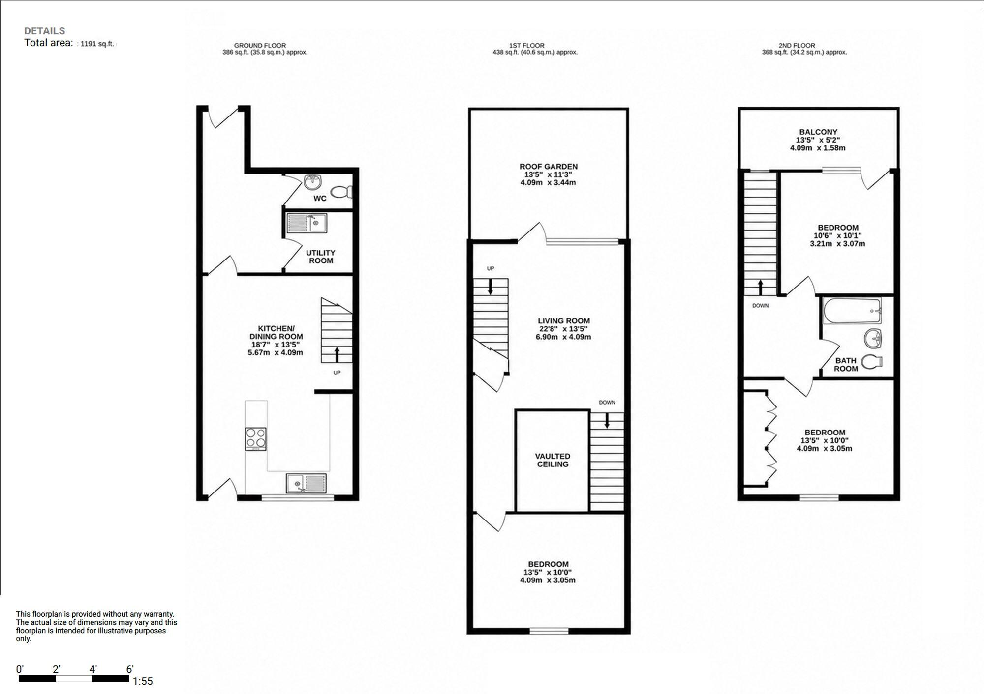 Eagle Lane, Sheffield, S3 floorplan