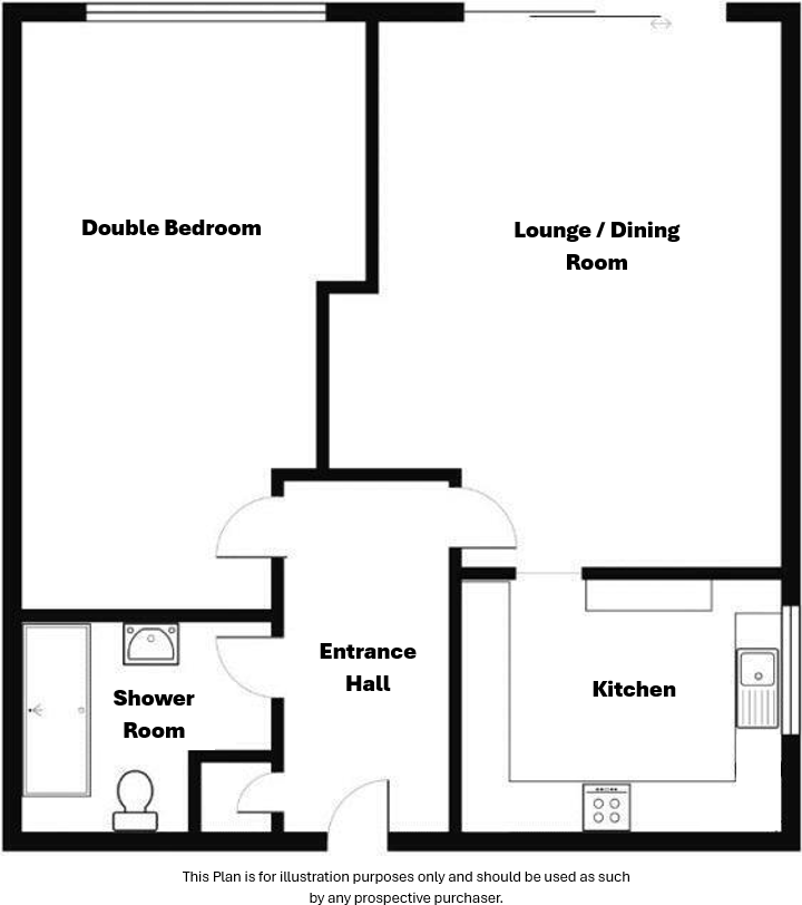 Grange Court, 43 Elmer Road, Middleton-on-Sea, Bognor Regis, PO22 6ER floorplan