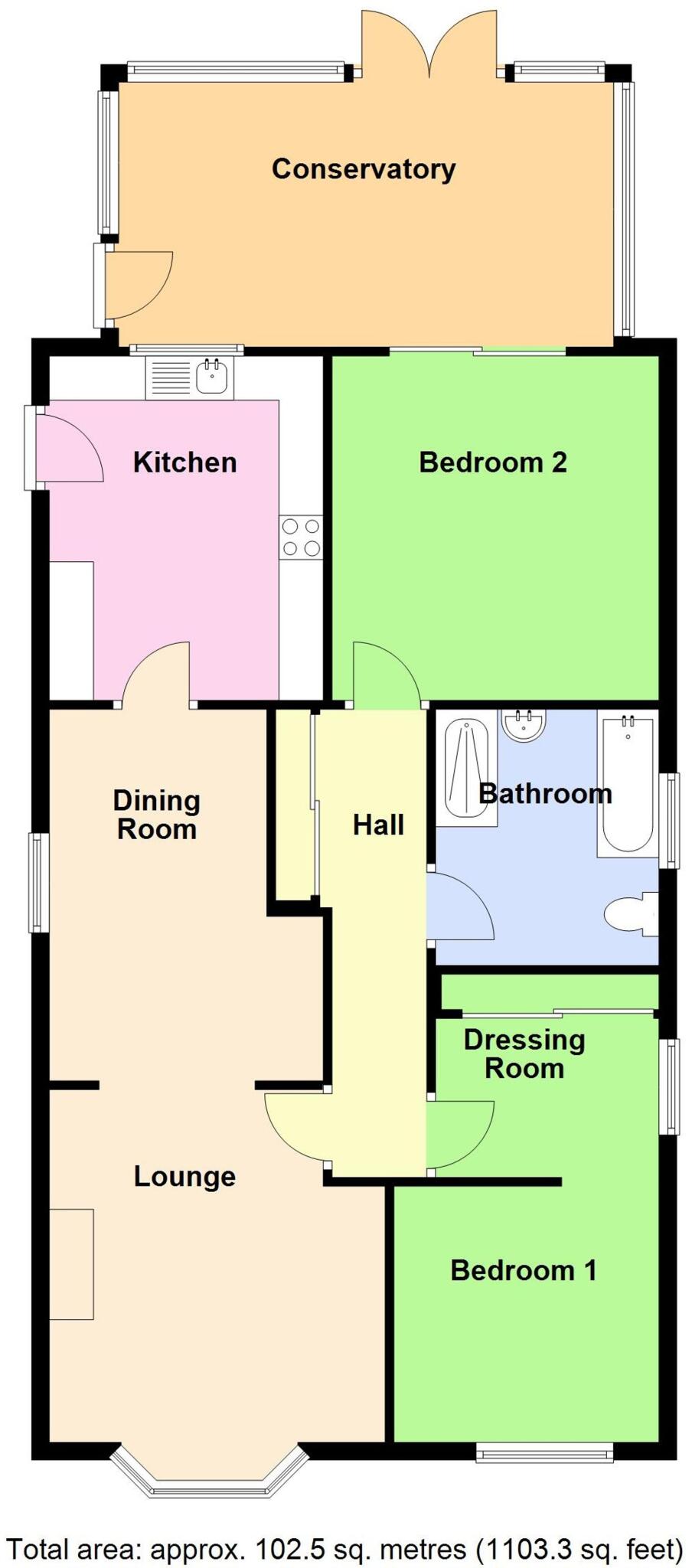 Horncastle Road, Boston, PE21 floorplan