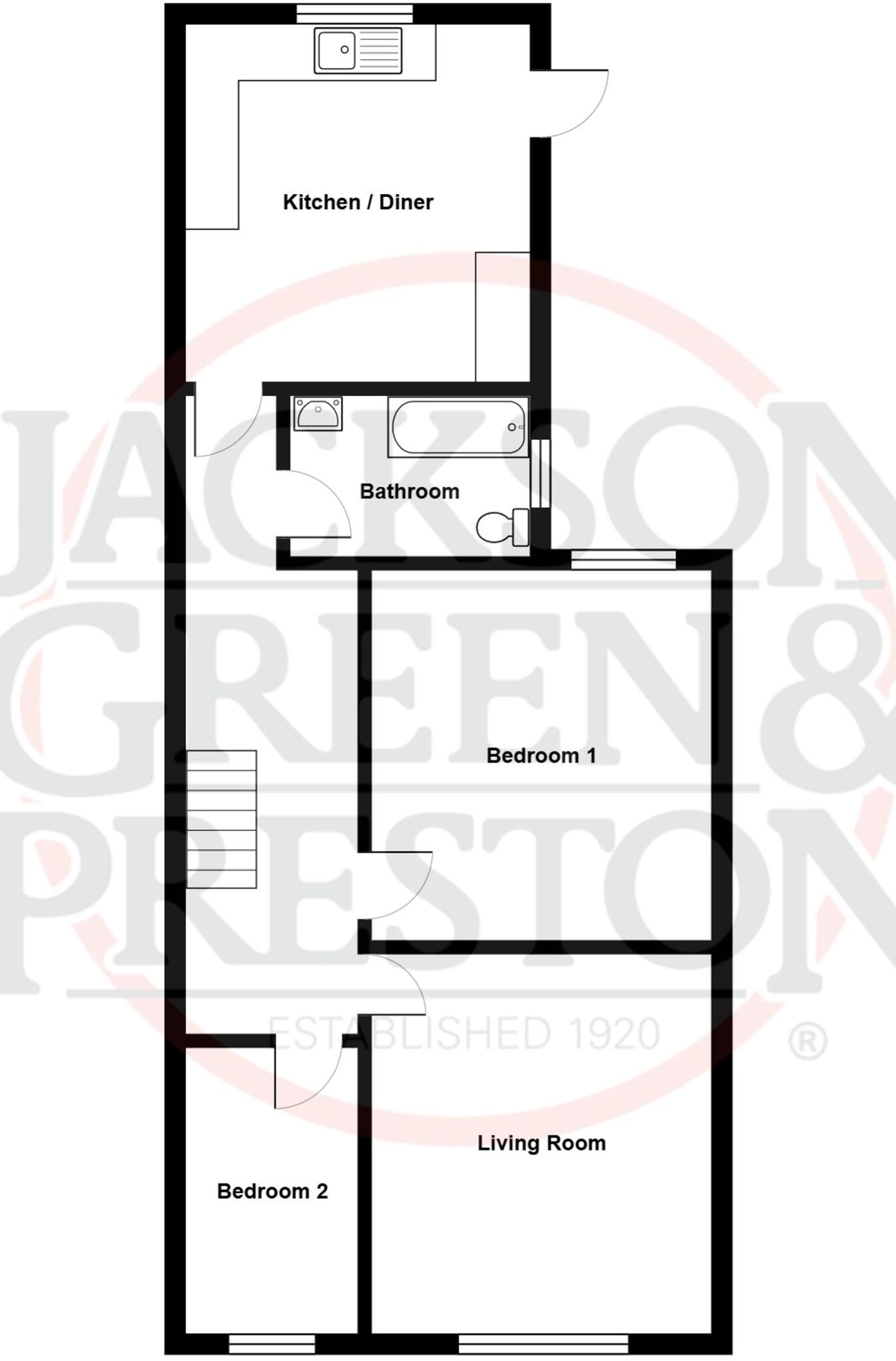 Park Street, Grimsby, DN32 floorplan