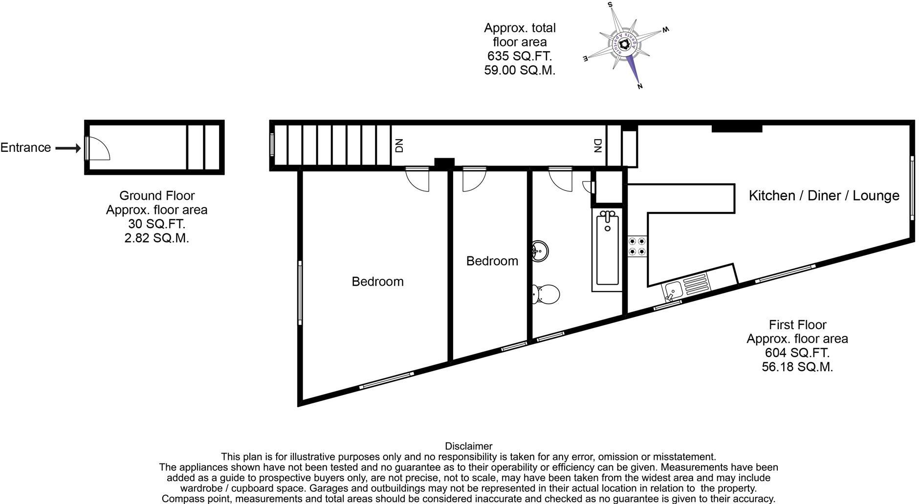 Avenue Road, Westcliff-on-Sea floorplan