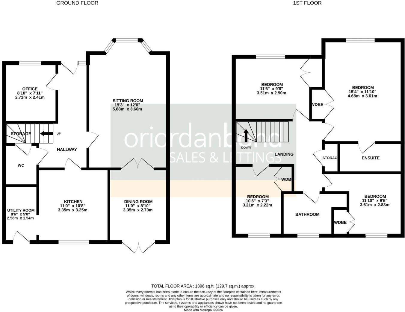 Brooks Close, Wootton Fields, Northampton NN4 floorplan