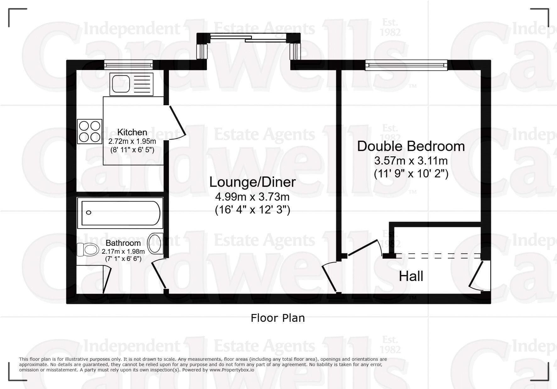 Heywood Court, Manchester floorplan