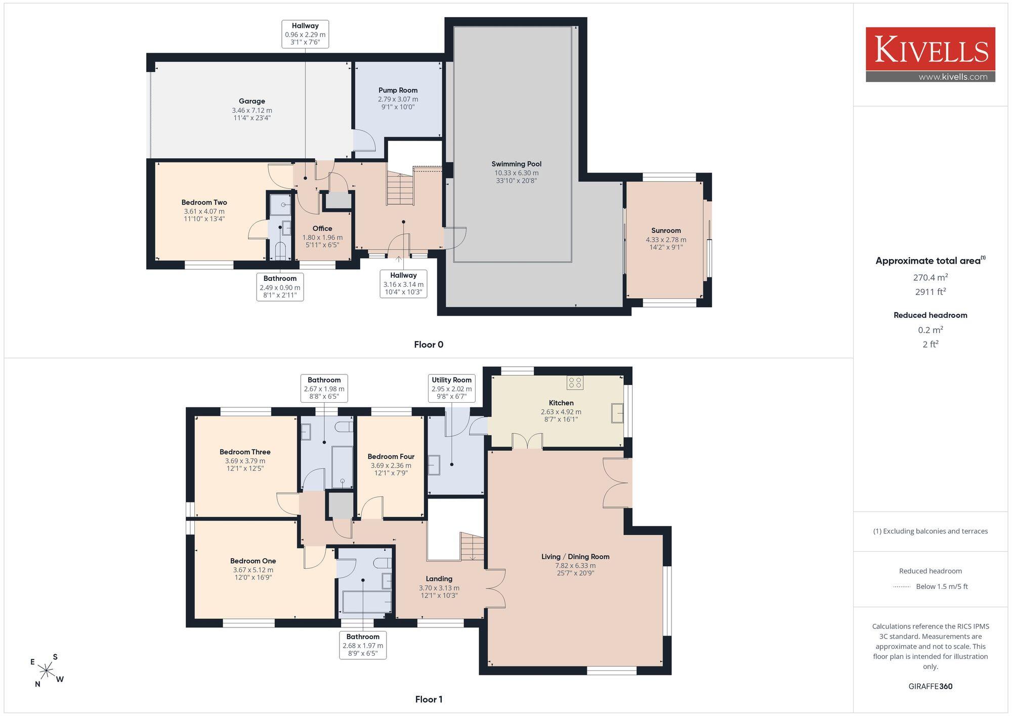 Bush, Bude, EX23 floorplan