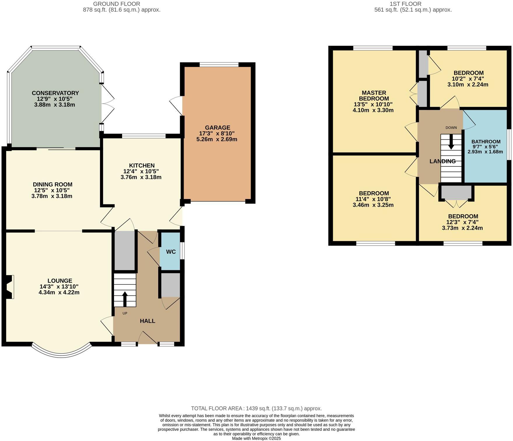 Derwent Close, Worsley, M28 floorplan