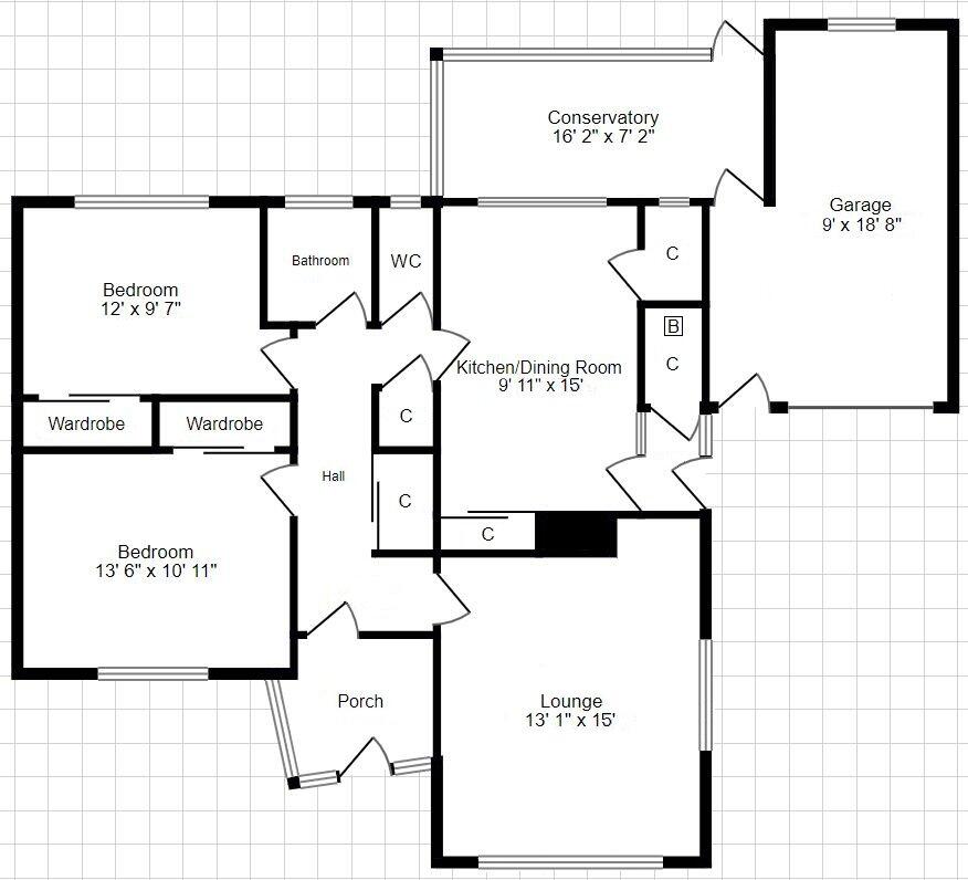 Spenser Avenue, North Walsham floorplan