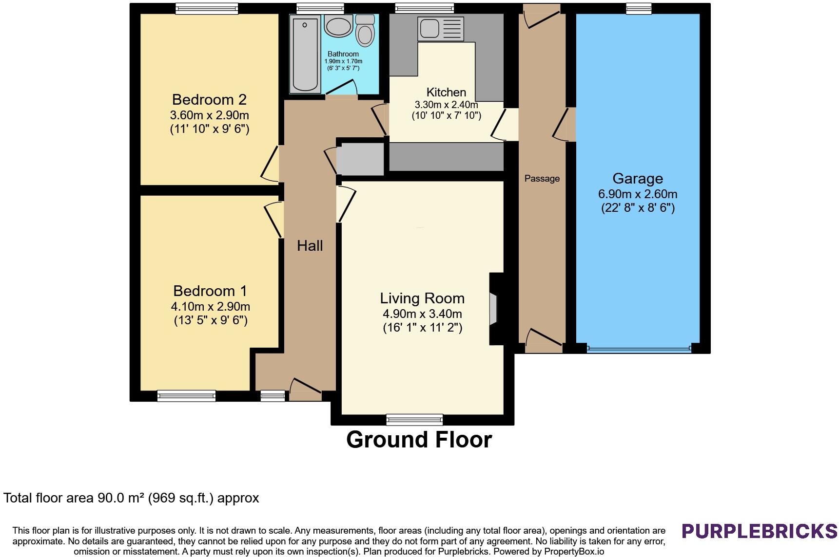 lowry hill road, carlisle, CA3 floorplan