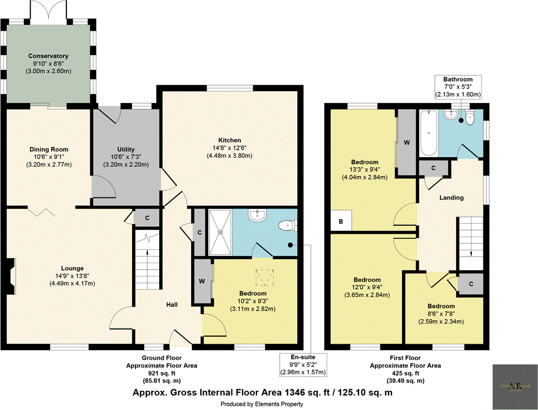 14 Monksrig Road, Penicuik, EH26 floorplan