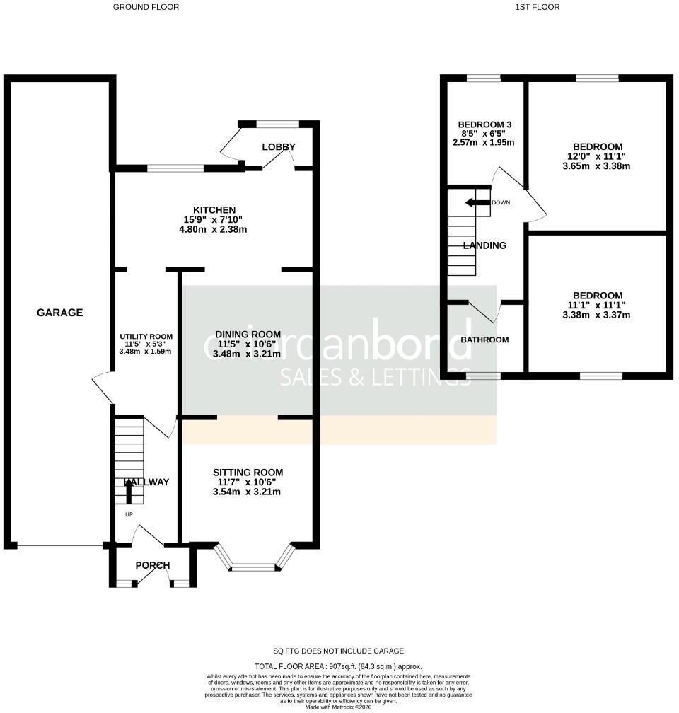 Booth Lane South, Boothville, Northampton NN3 floorplan