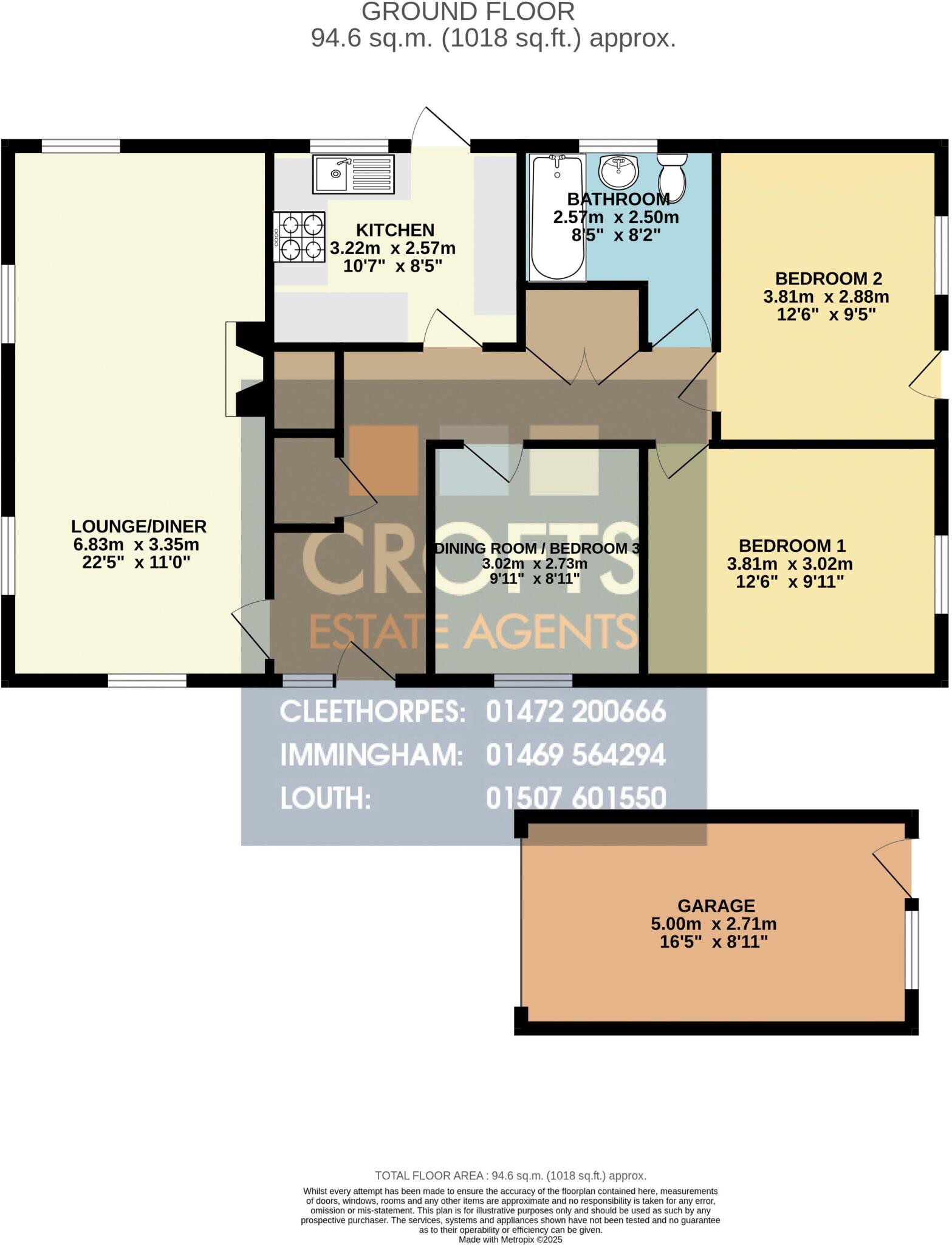 Orchard Close , Louth floorplan