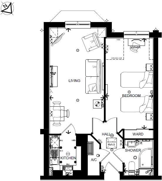 Knights Lodge, Lymington floorplan