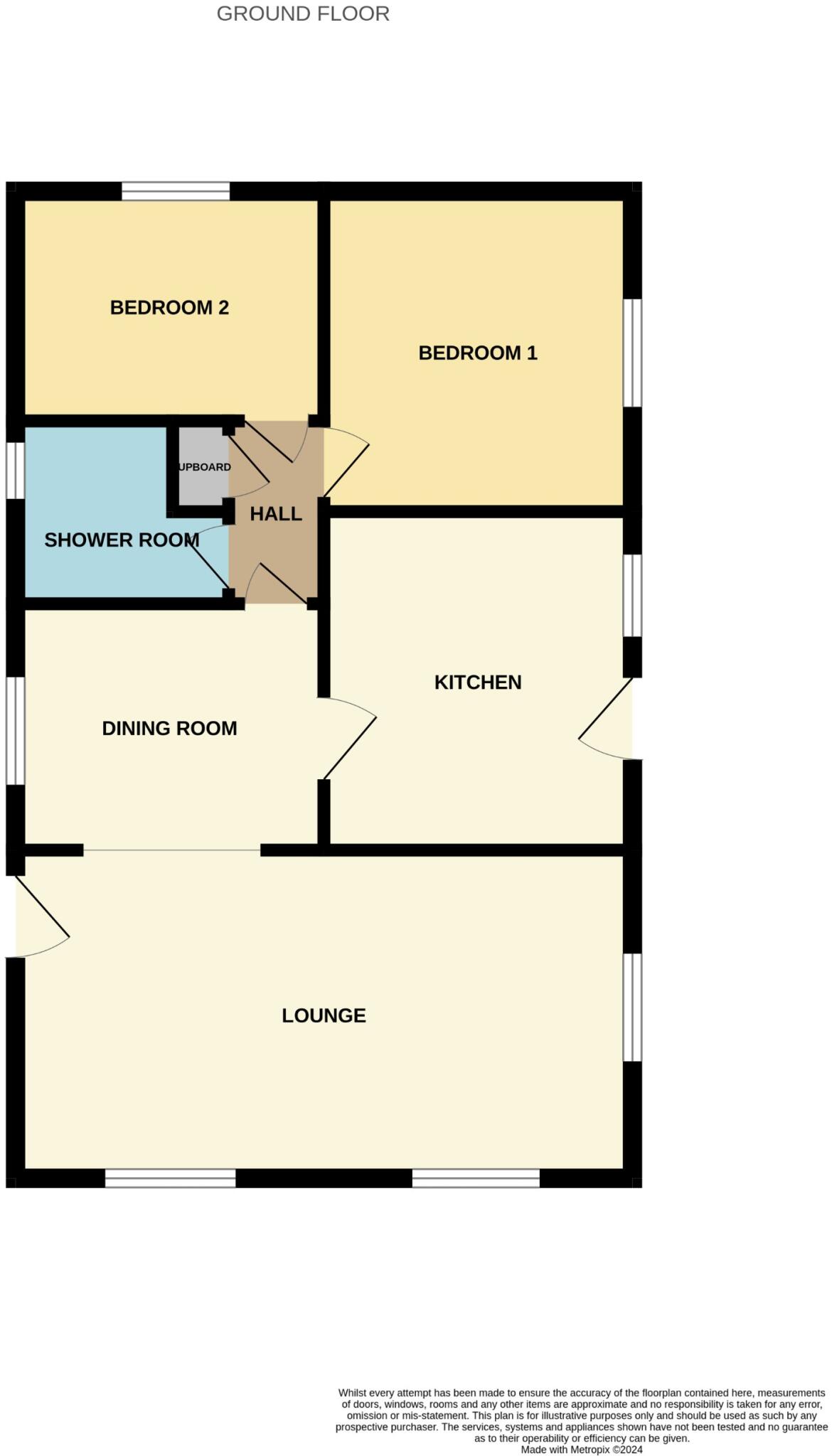 Mallard Way, Beacon Park, Skegness, PE25 floorplan