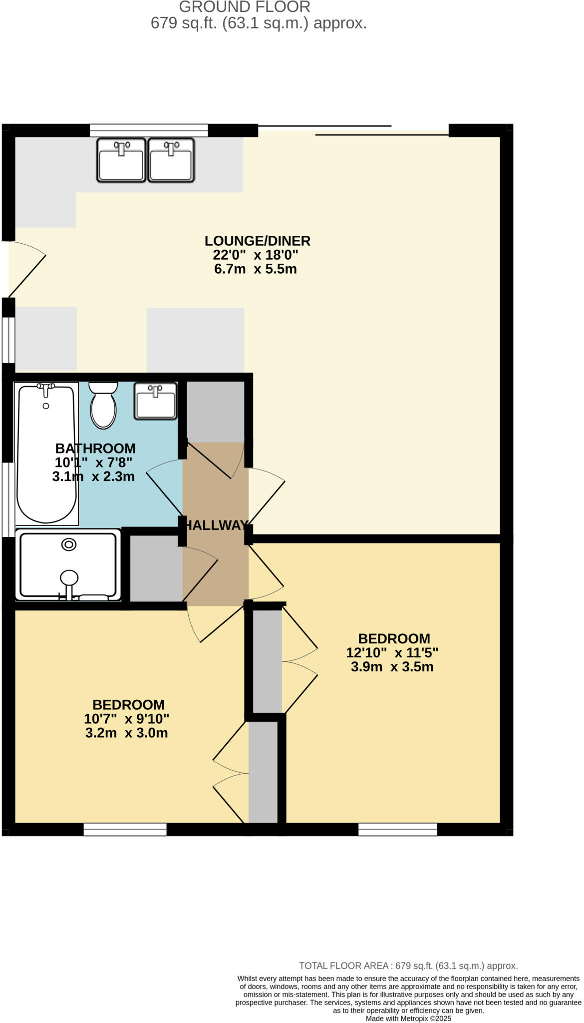 Doone Way, Ilfracombe, North Devon, EX34 floorplan
