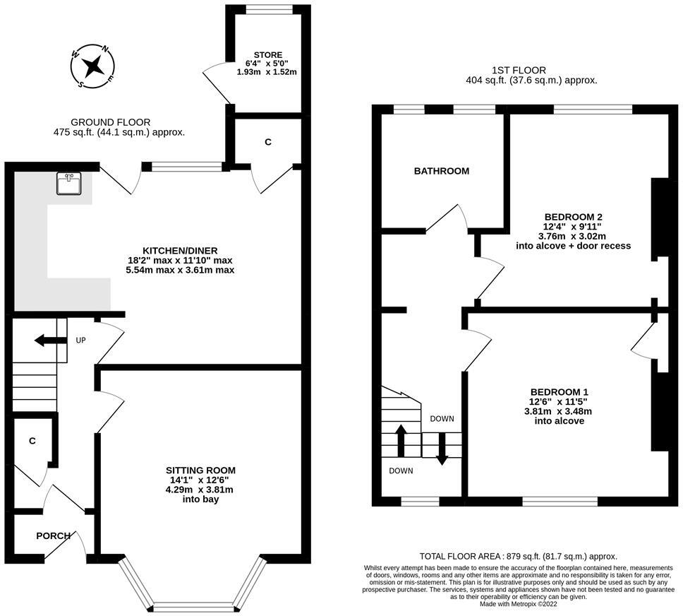 Salters Road, Gosforth, Newcastle upon Tyne floorplan
