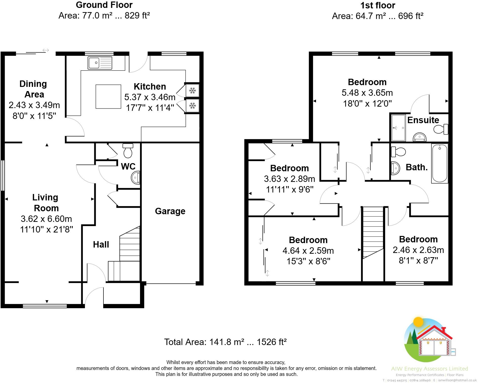 Dovedale Close, Ramsden Heath, CM11 floorplan