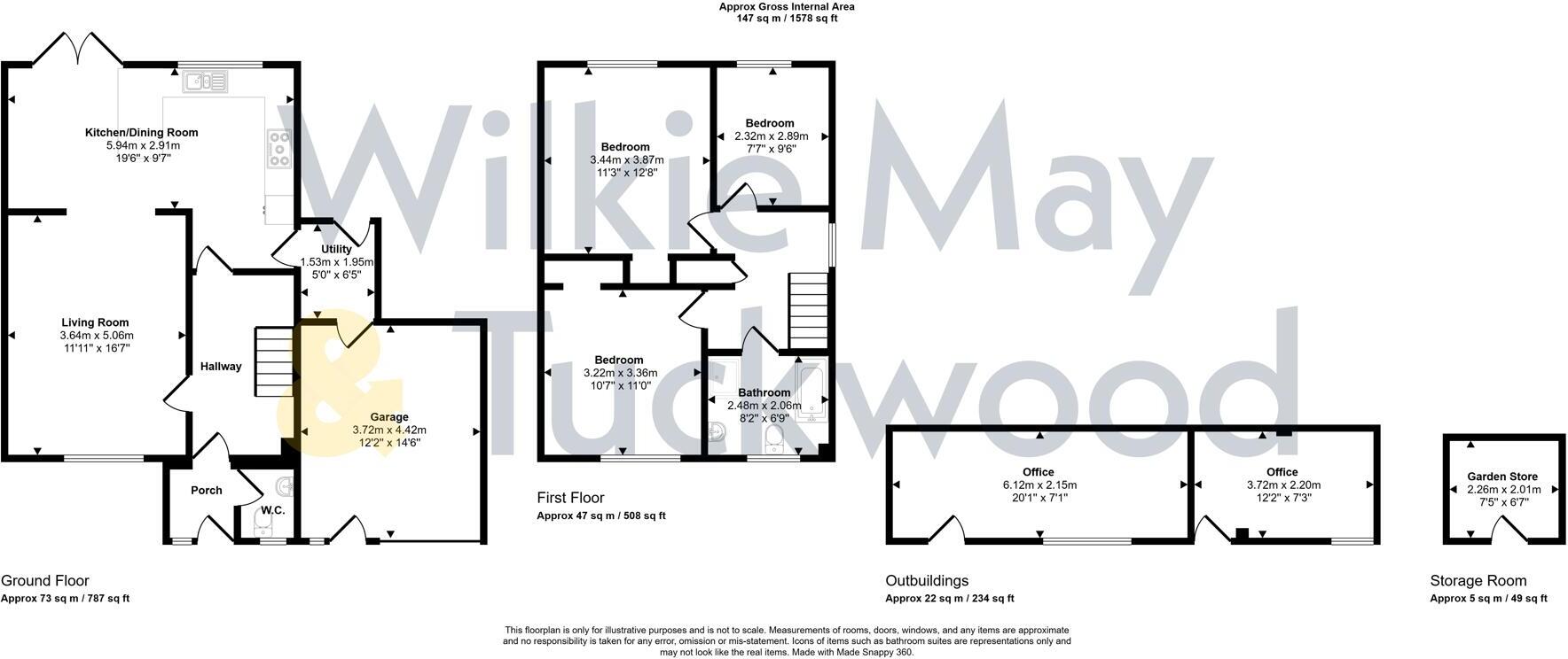 Dovetons Drive, Williton, Taunton floorplan