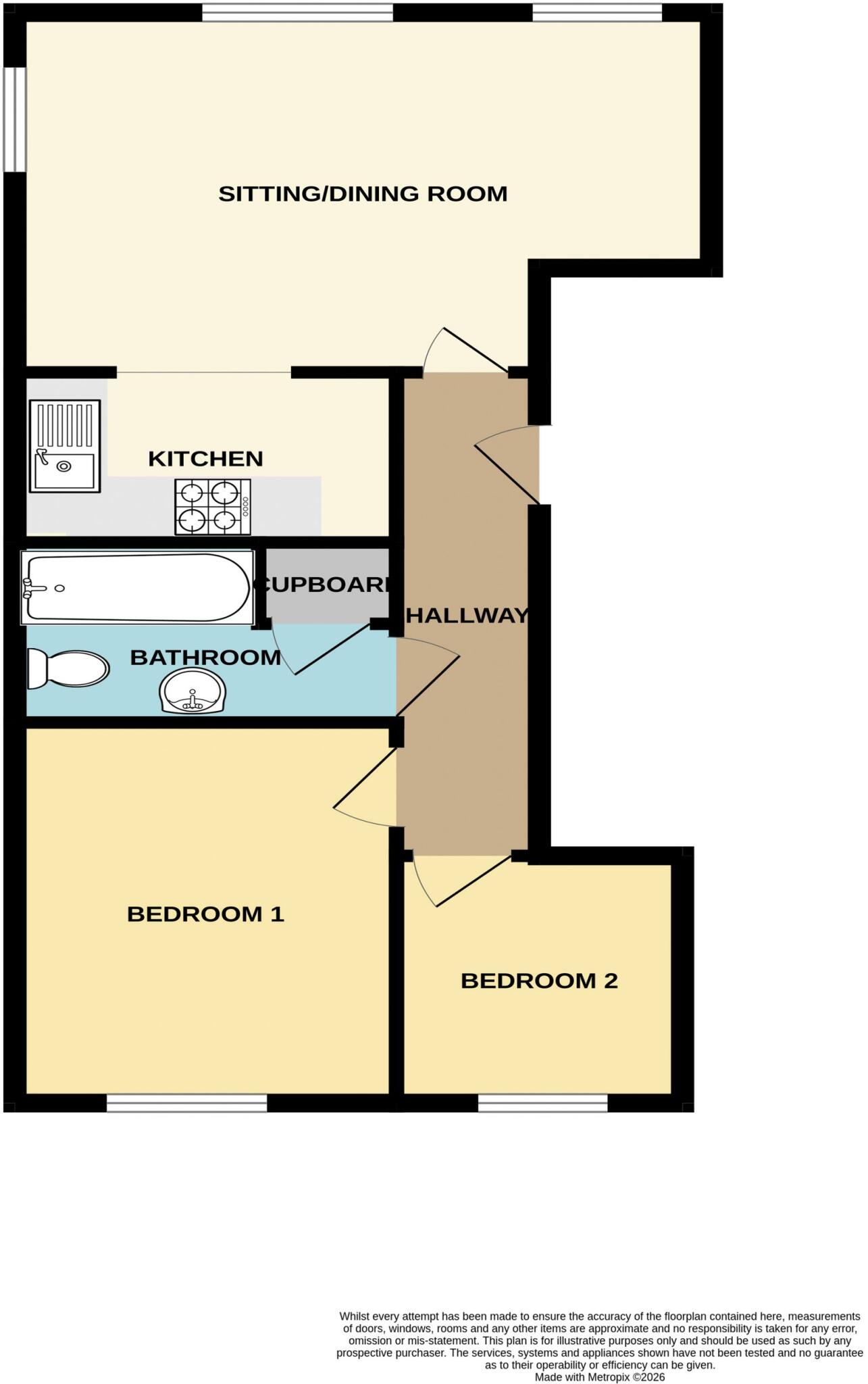 Massingham Park, Taunton, TA2 floorplan
