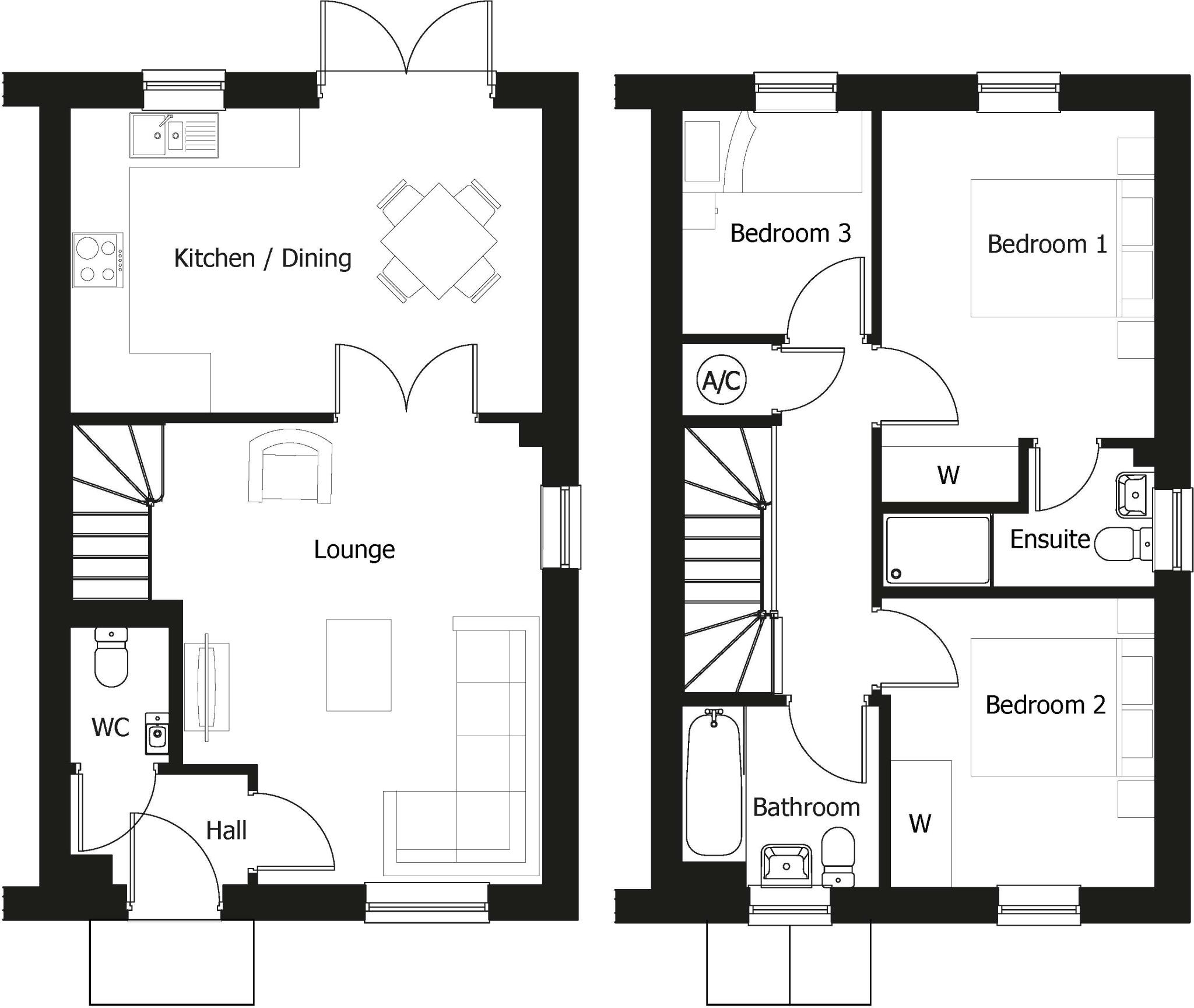 Hunston Road, Badwell Ash, Bury St. Edmunds, Suffolk, IP31 floorplan