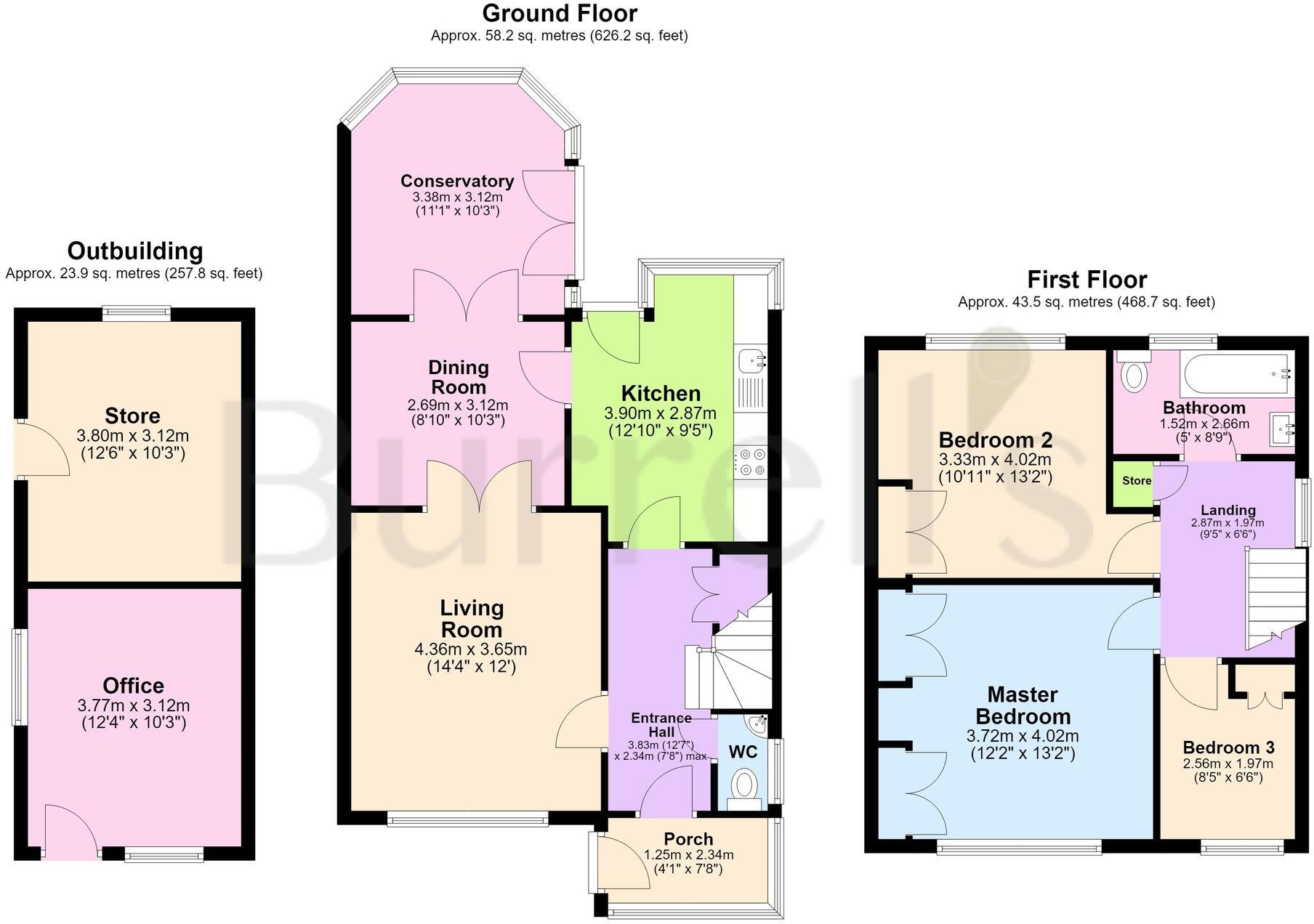 Winberry Avenue, North Anston, S25 floorplan