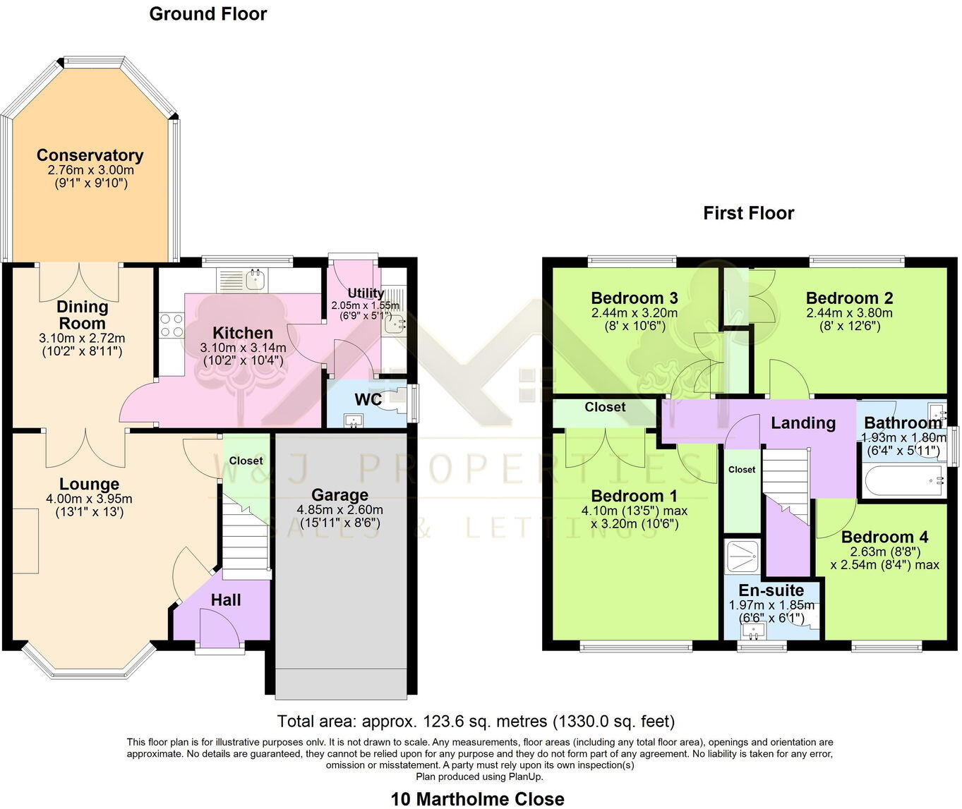 Martholme Close, Great Harwood, Blackburn, BB6 7TZ floorplan