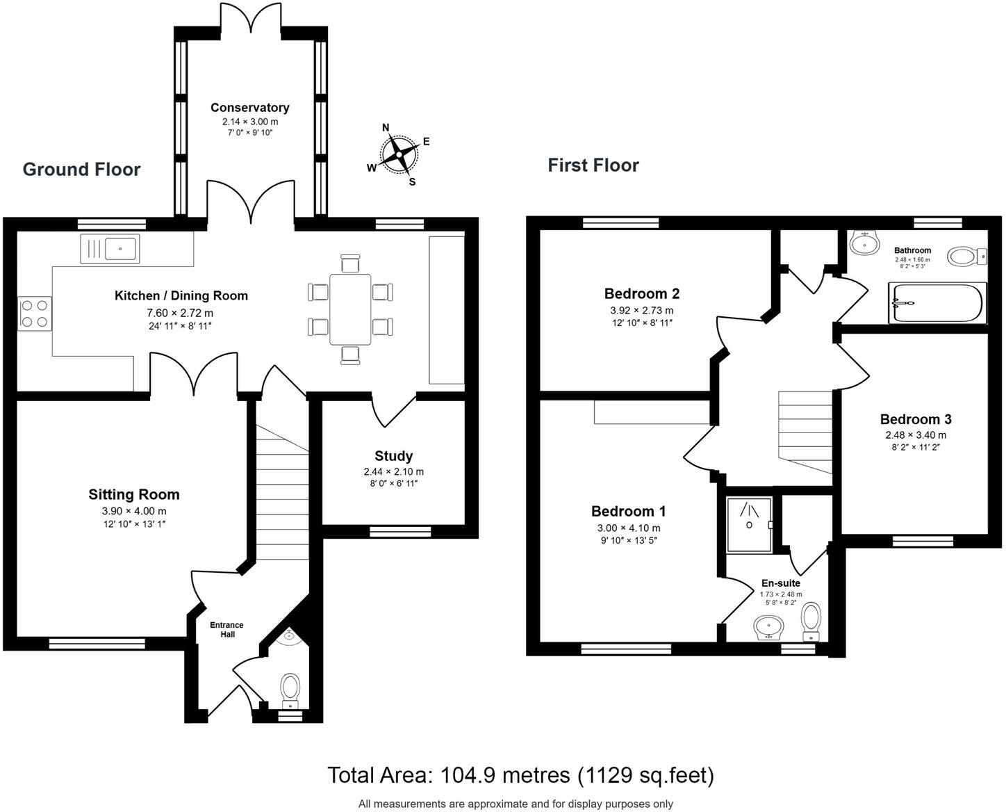 Pitfield Close, Fenstanton, Huntingdon, PE28 9FE floorplan
