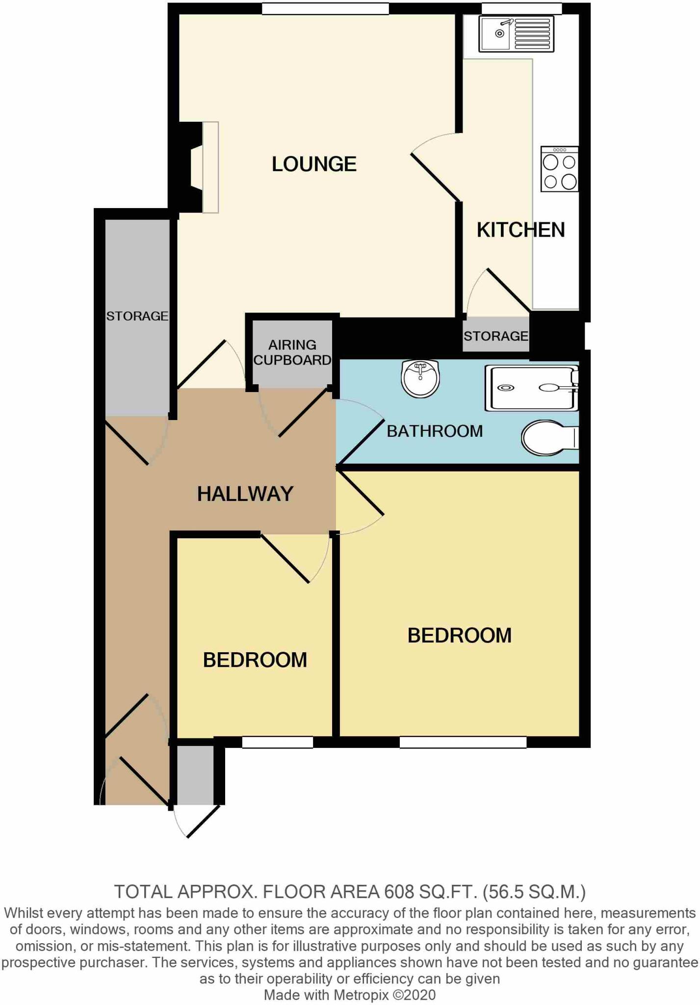 Danes Dyke, Newby, Scarborough floorplan