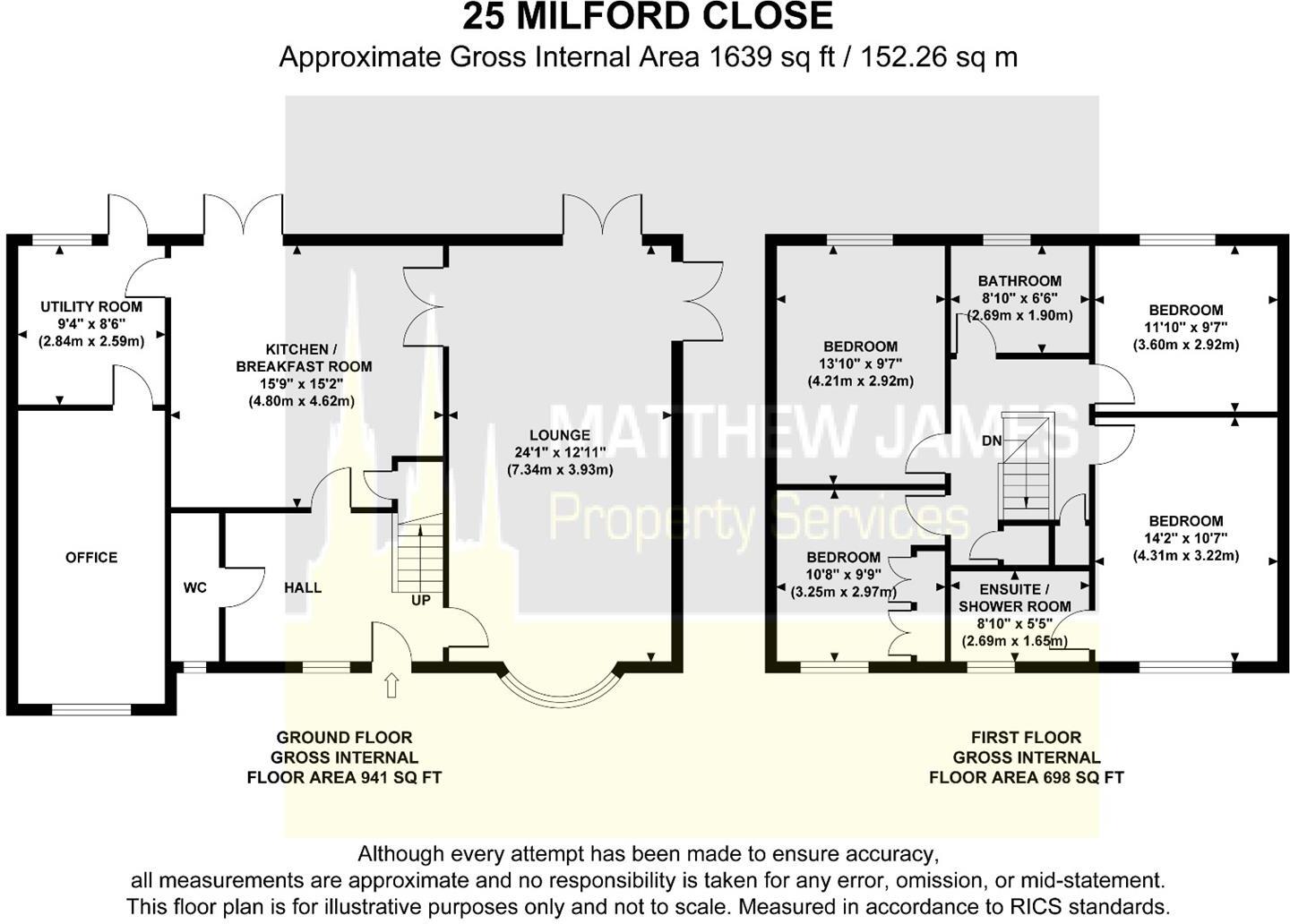 Milford Close, Allesley Village, Coventry floorplan