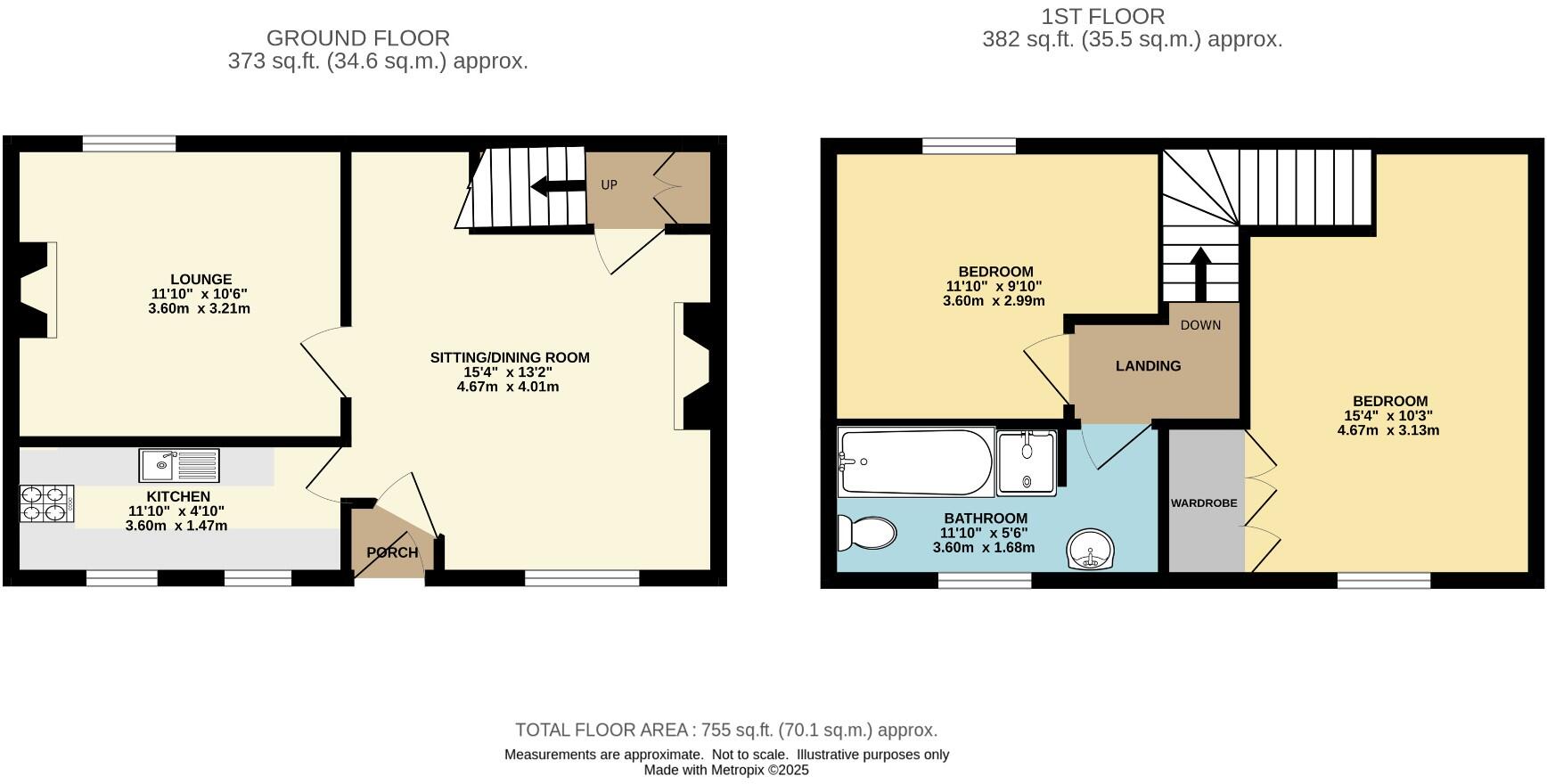 High Cote, High Hawsker, YO22 4LJ floorplan