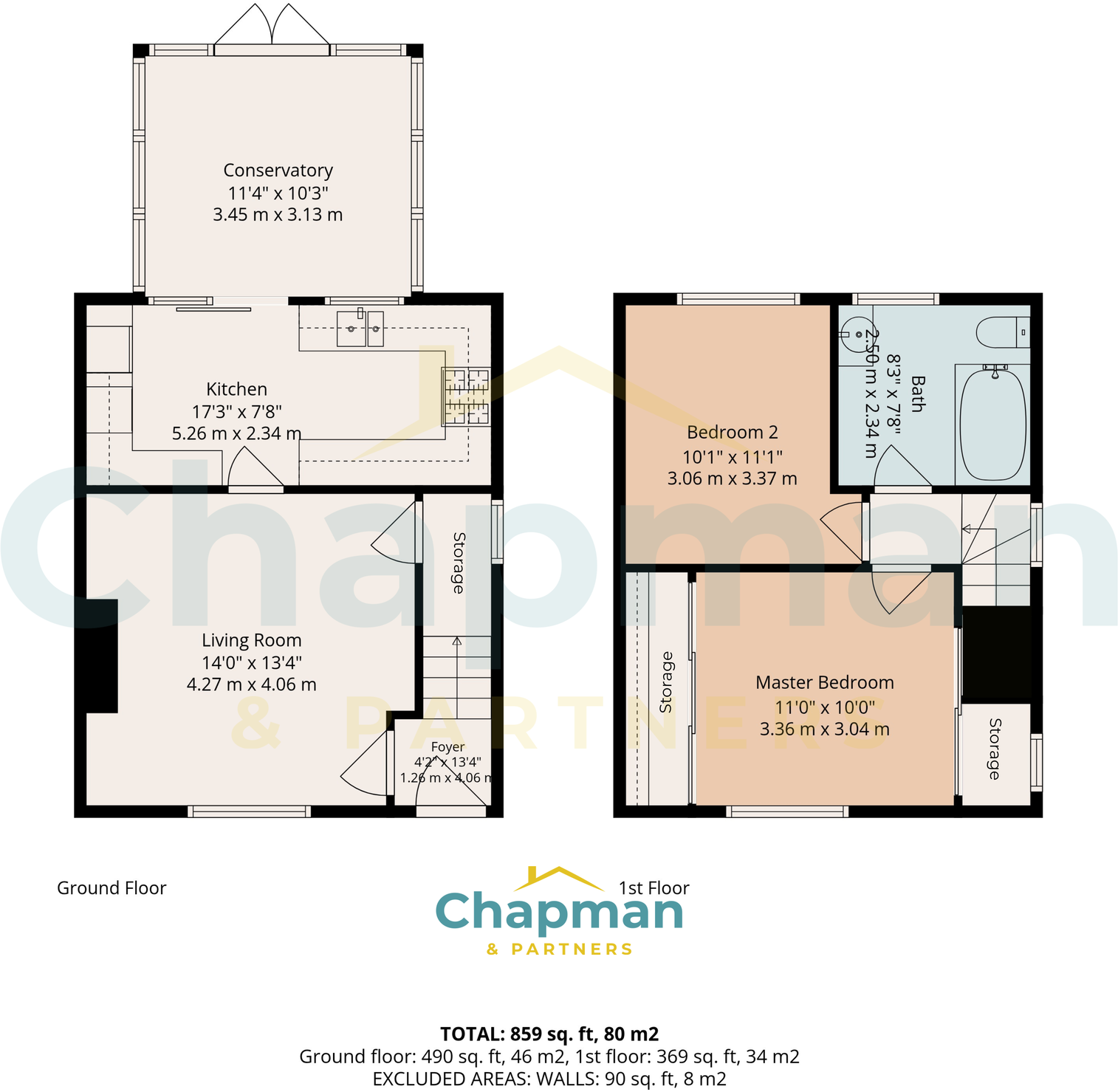 Elm Road, Kettering floorplan