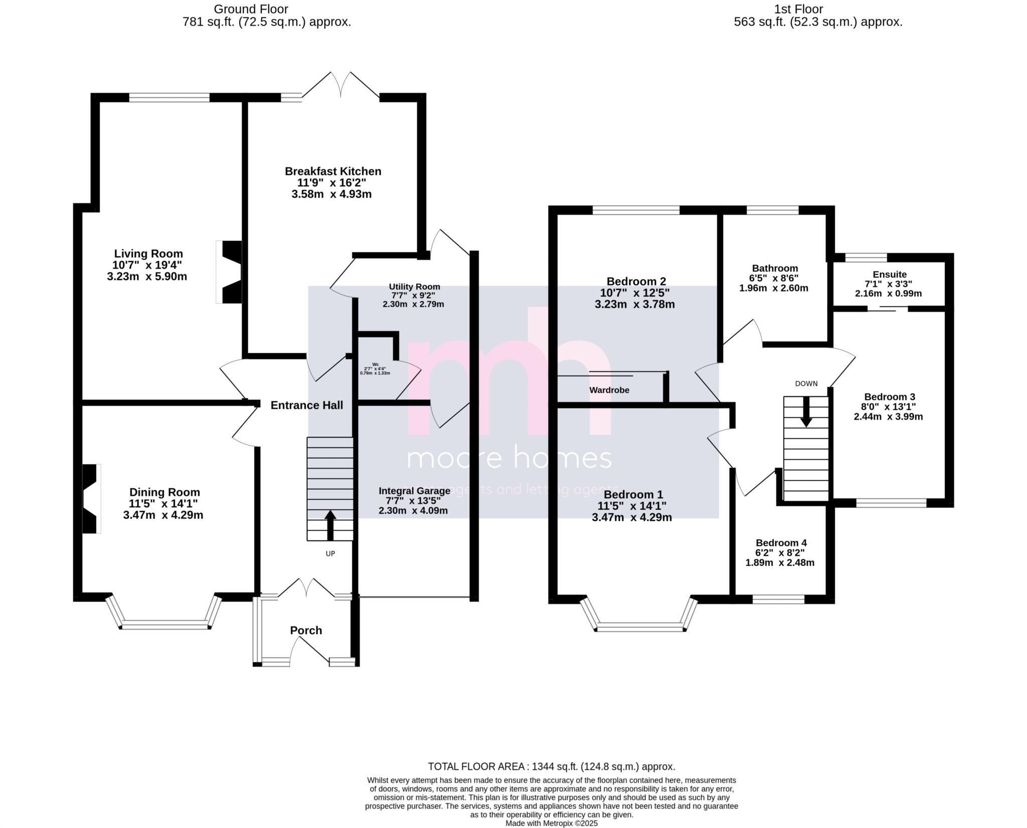 HALL MOSS LANE, Bramhall SK7 1RD floorplan