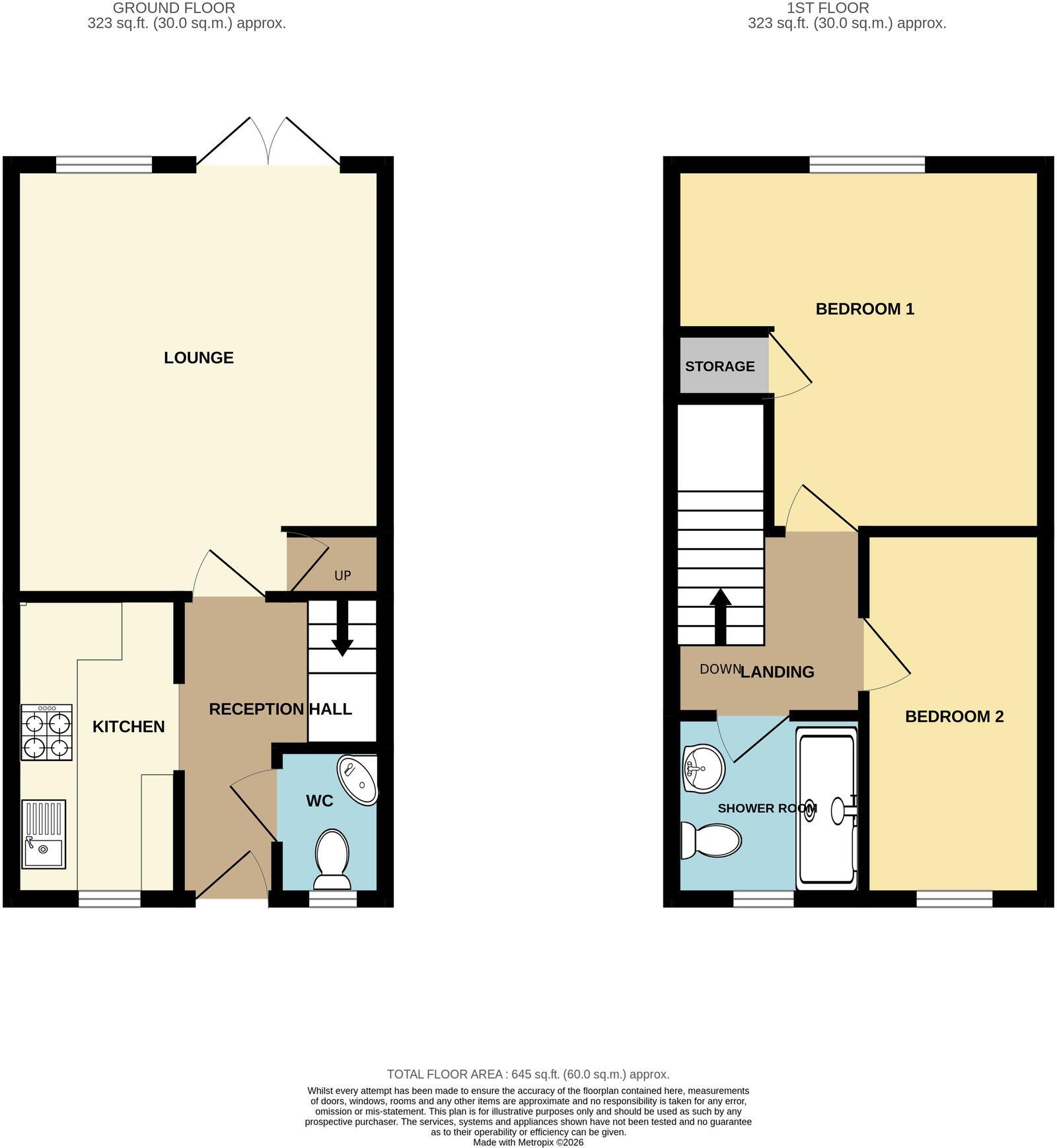 Church Meadow, Bridgwater, TA6 floorplan