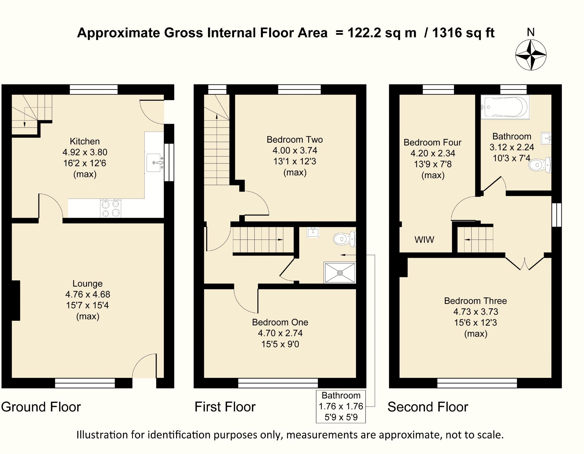 Kiln Garden, Haugh Square, Newhey OL16 3RG  floorplan